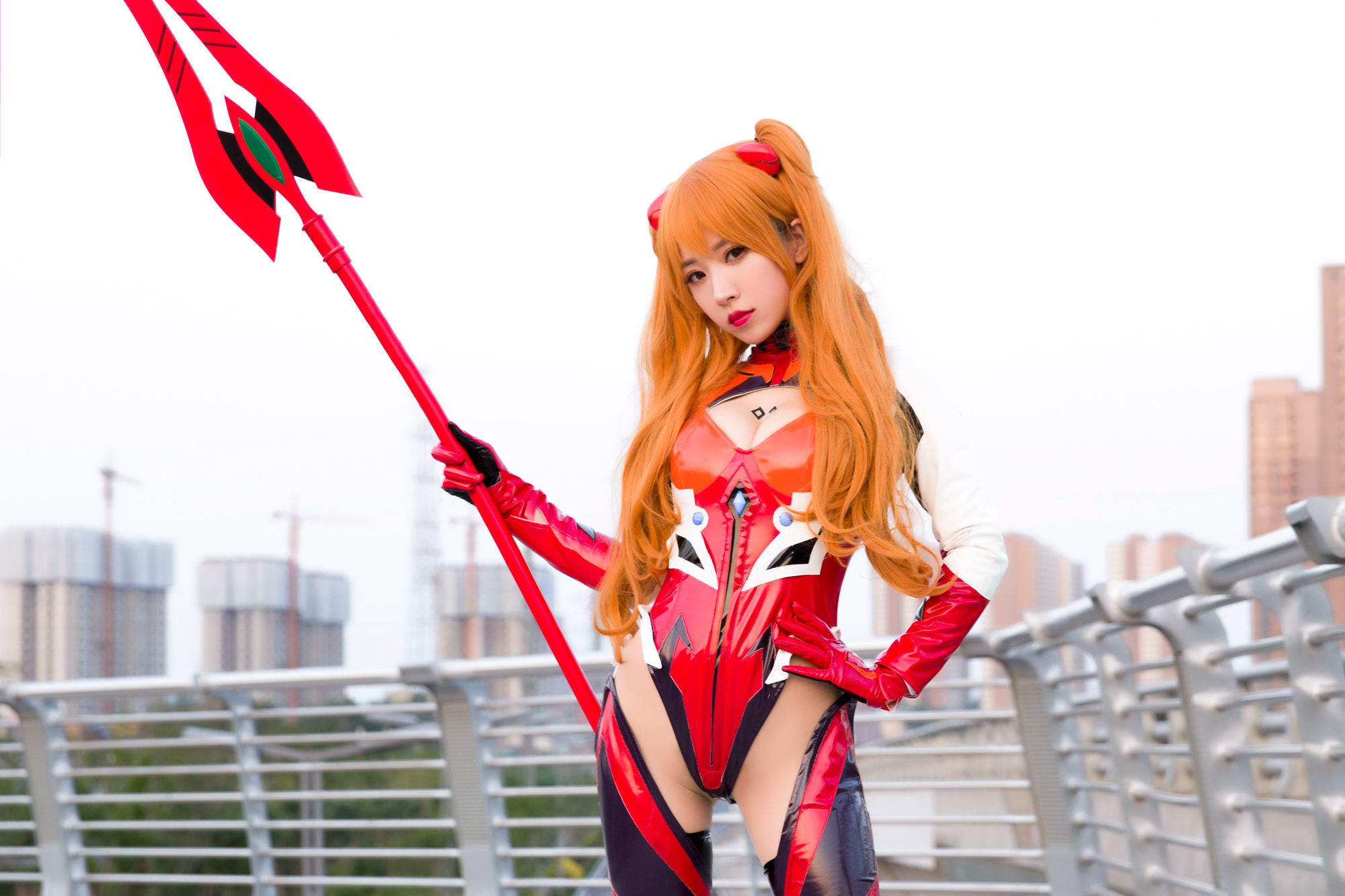 斗鱼主播小女巫露娜 - 明日香油亮款-图35
