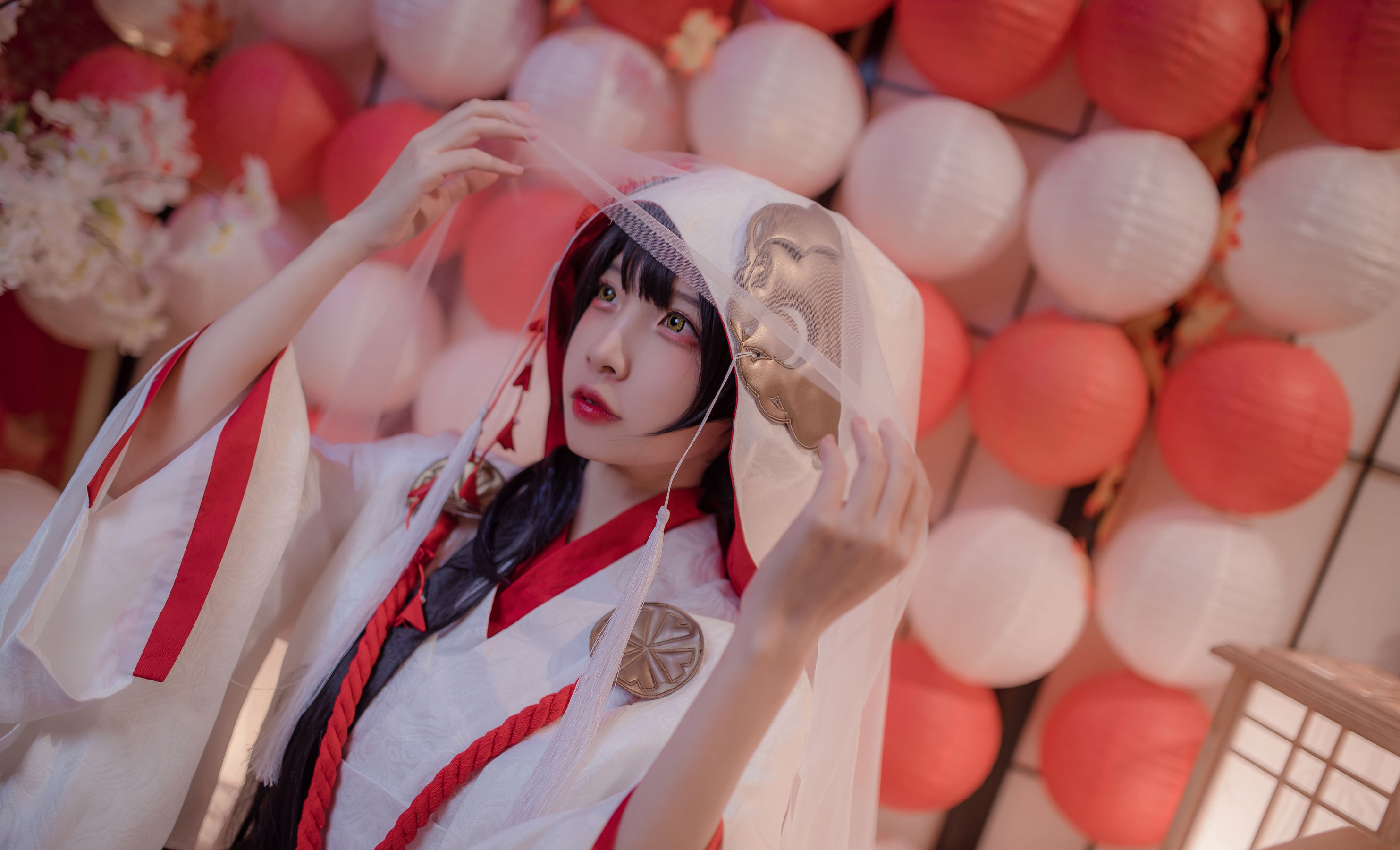 人气Coser二佐Nisa - 花嫁-图0