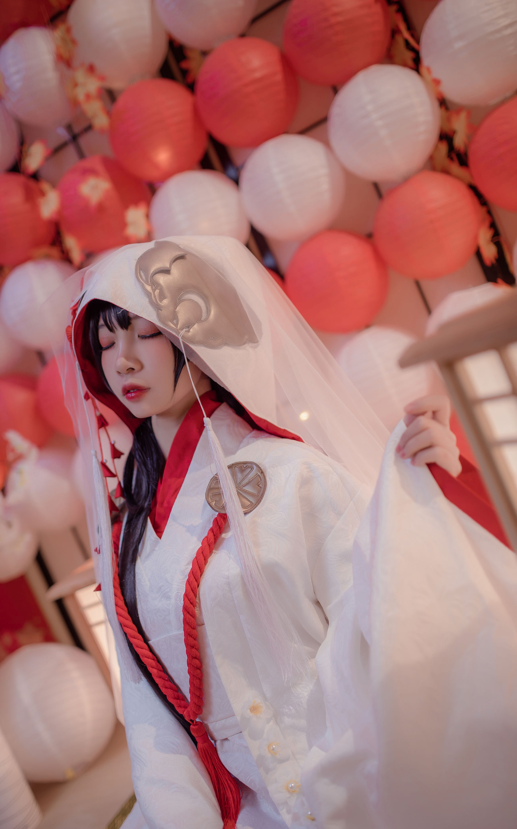 人气Coser二佐Nisa - 花嫁-图1