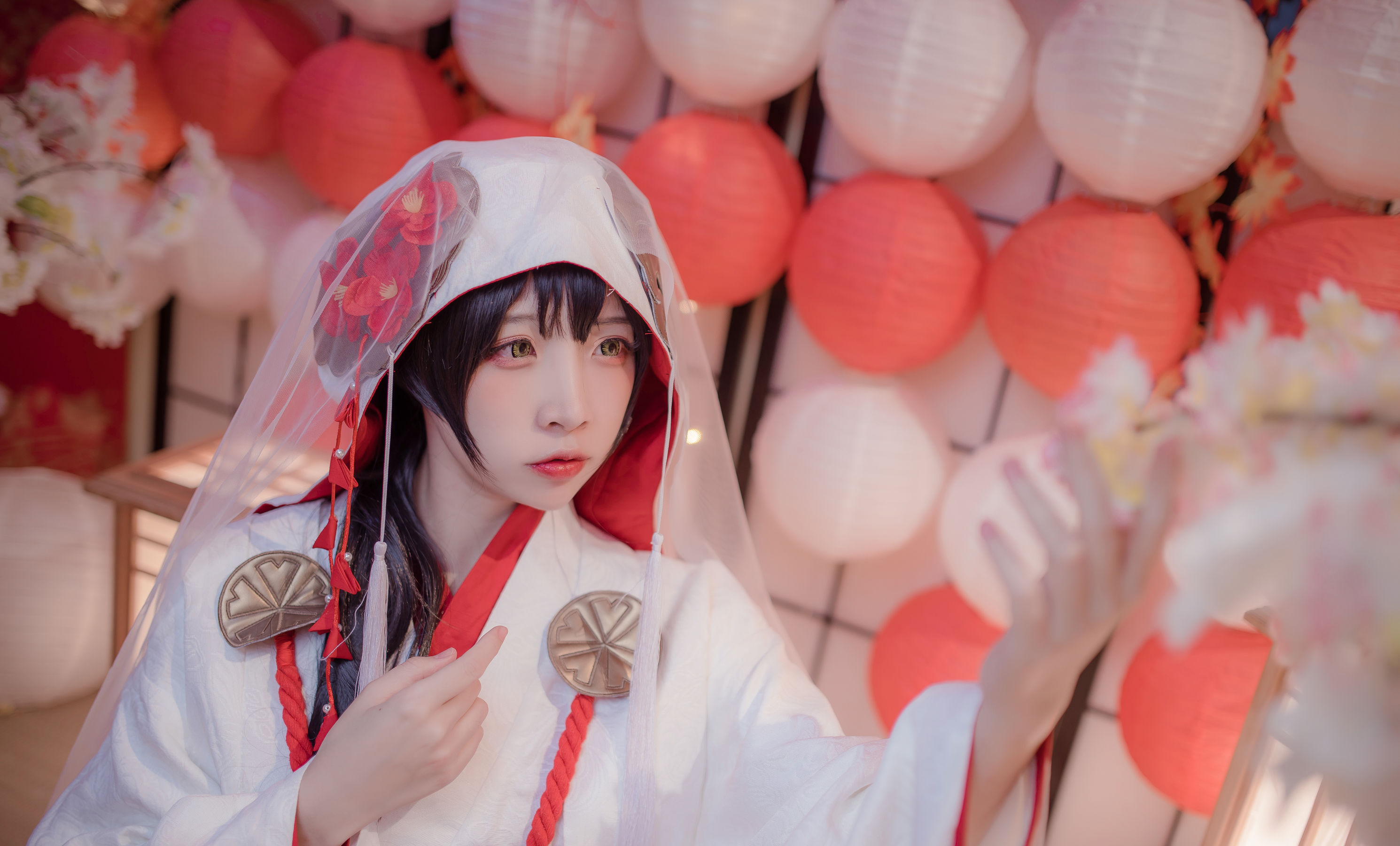 人气Coser二佐Nisa - 花嫁-图4