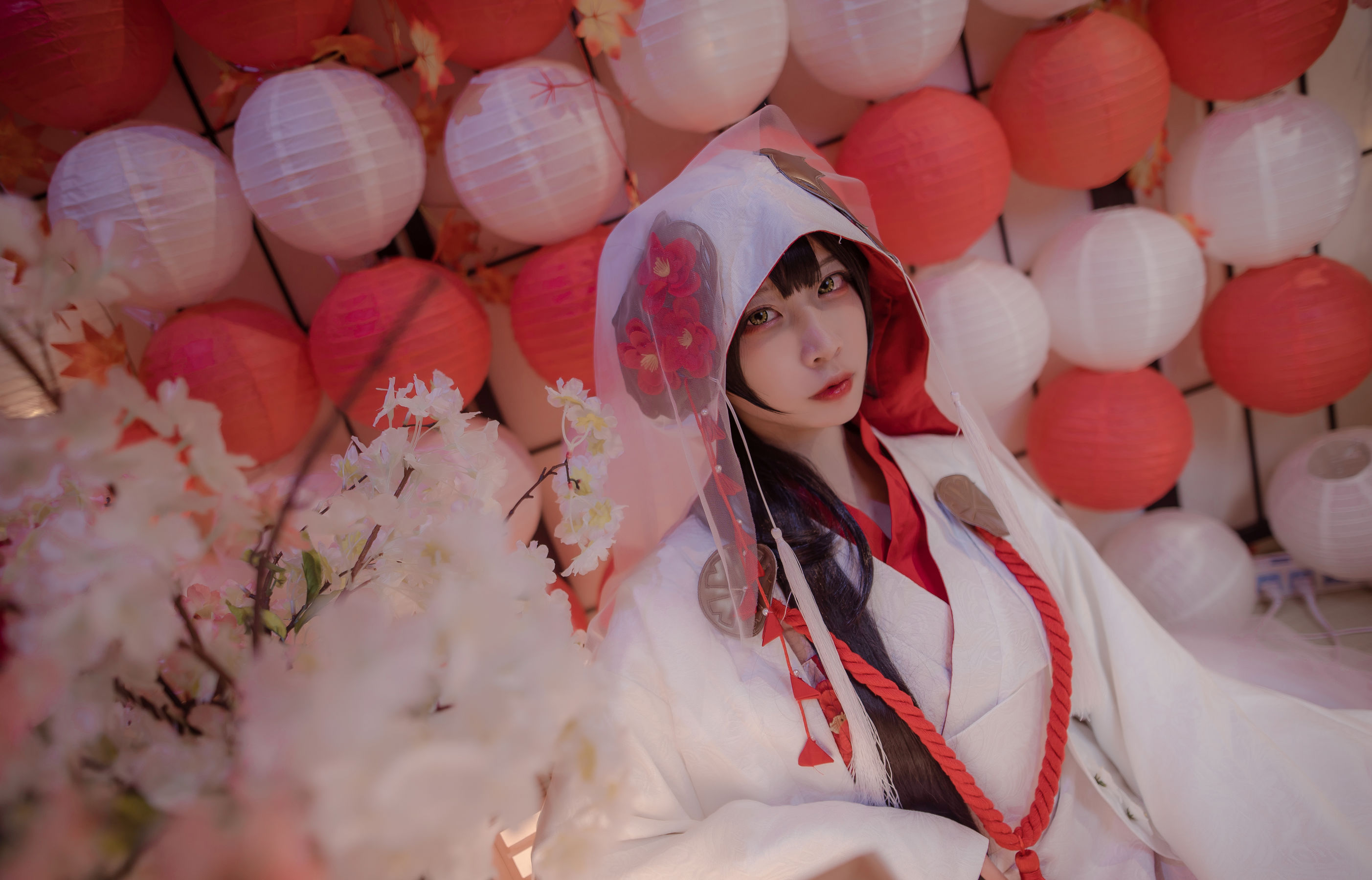 人气Coser二佐Nisa - 花嫁-图8