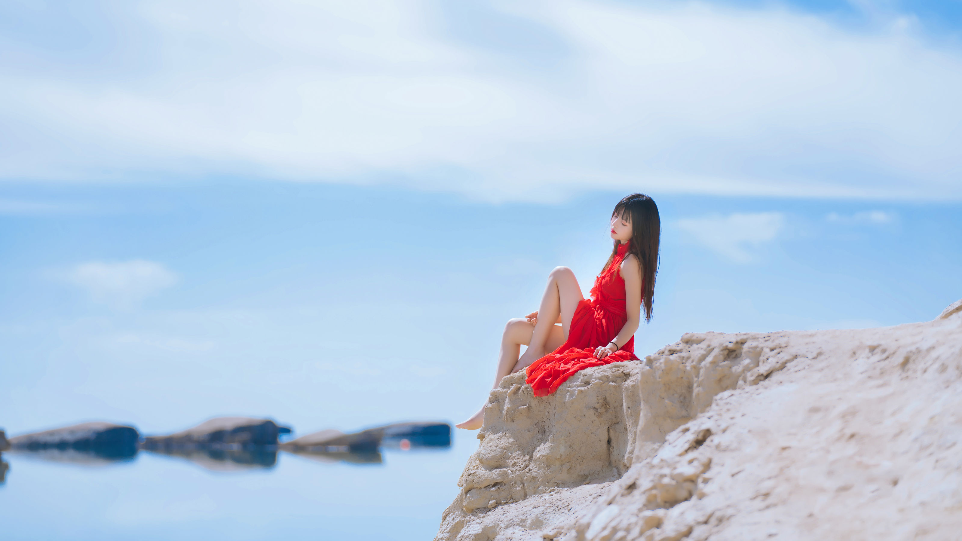 VOL.372 海边红裙-图10