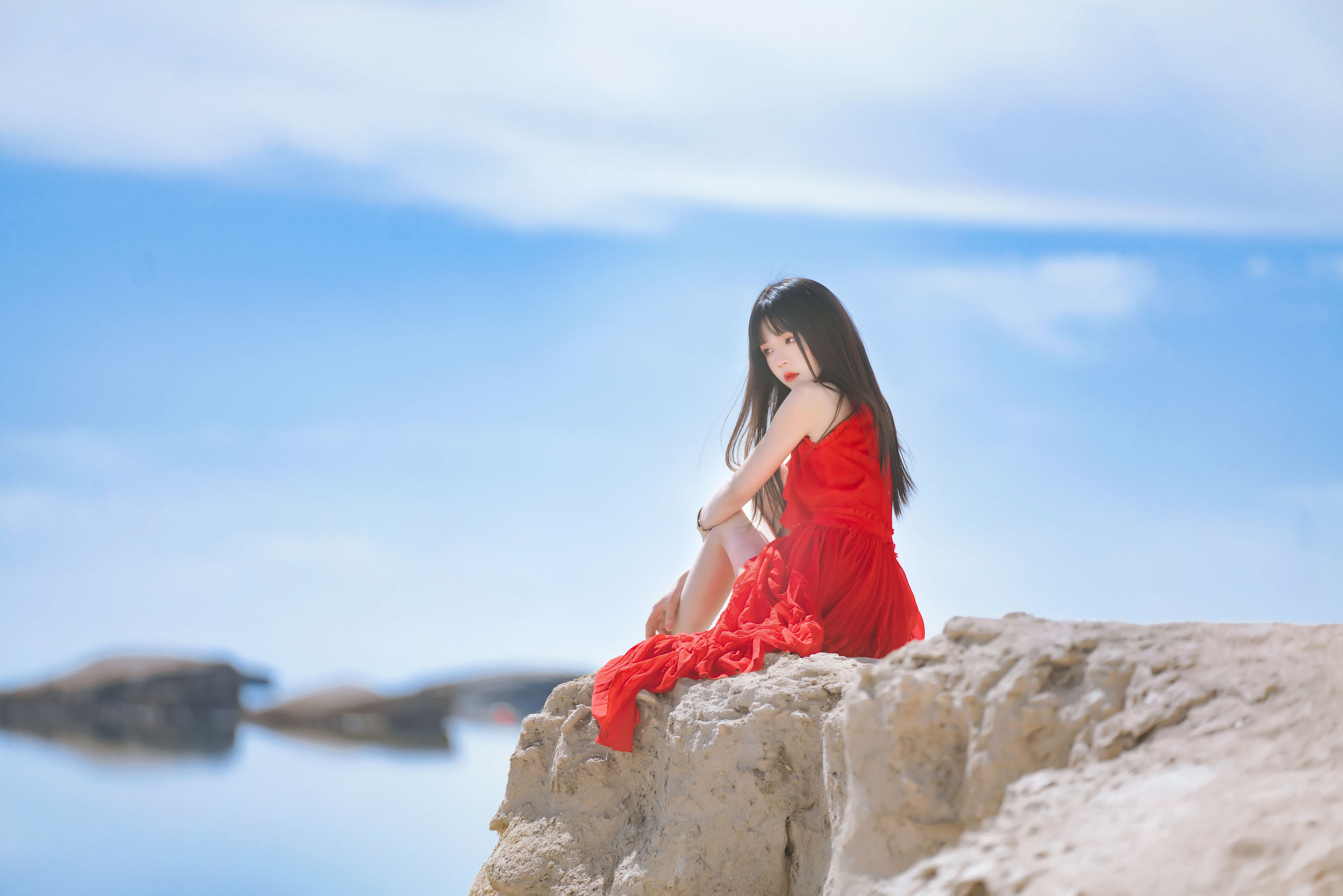 VOL.372 海边红裙-图11