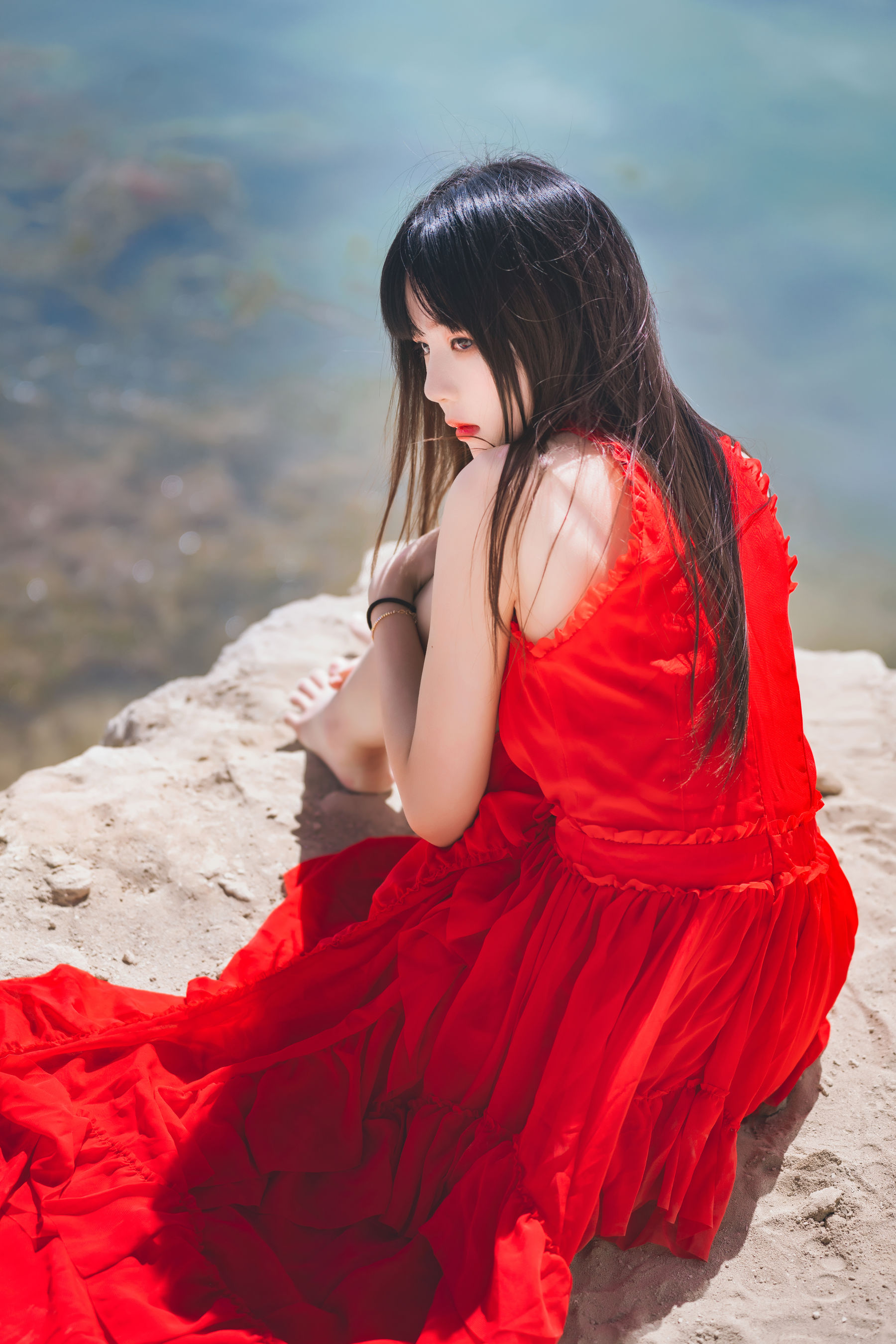 VOL.372 海边红裙-图22