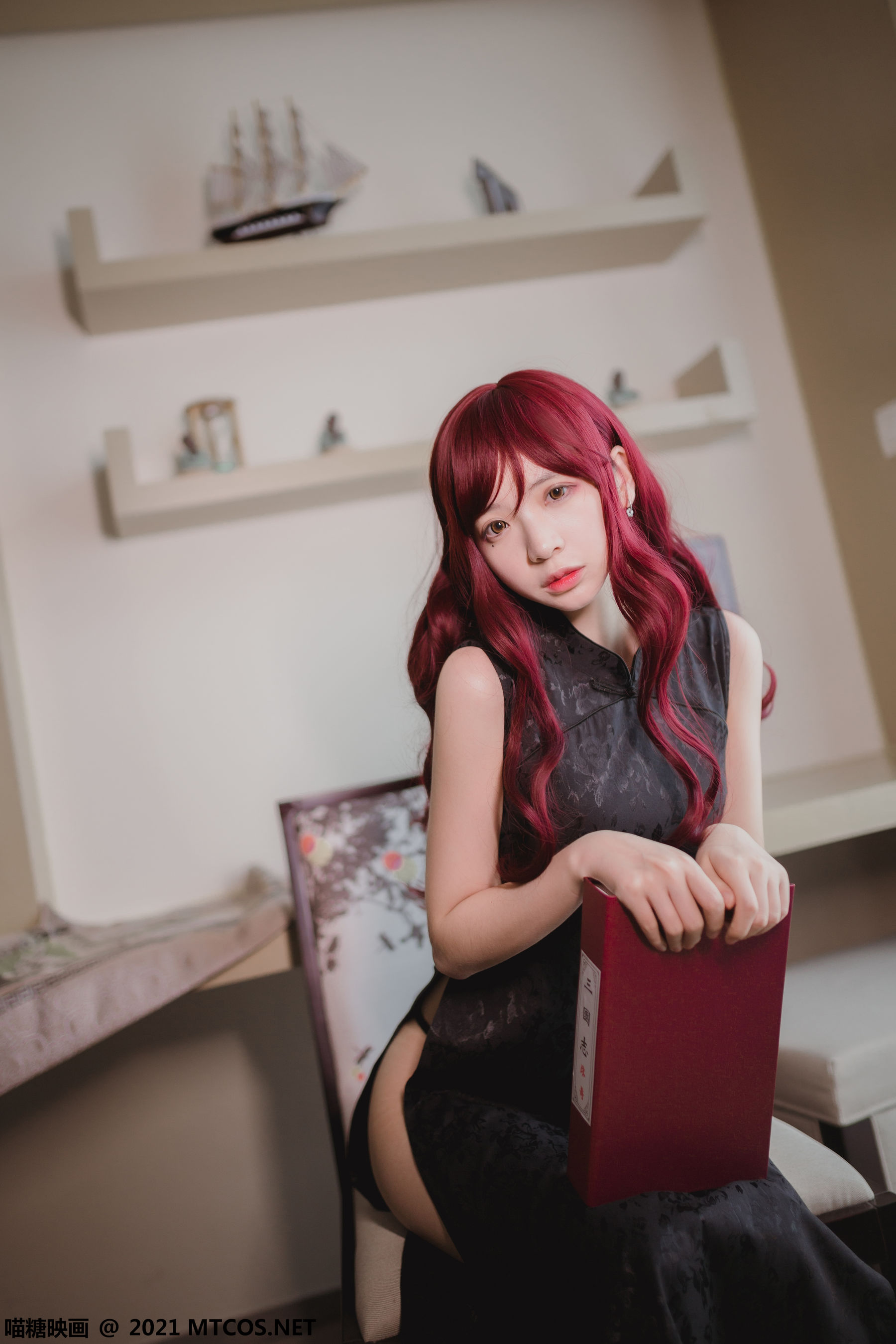 VOL.385 黑色旗袍-图15