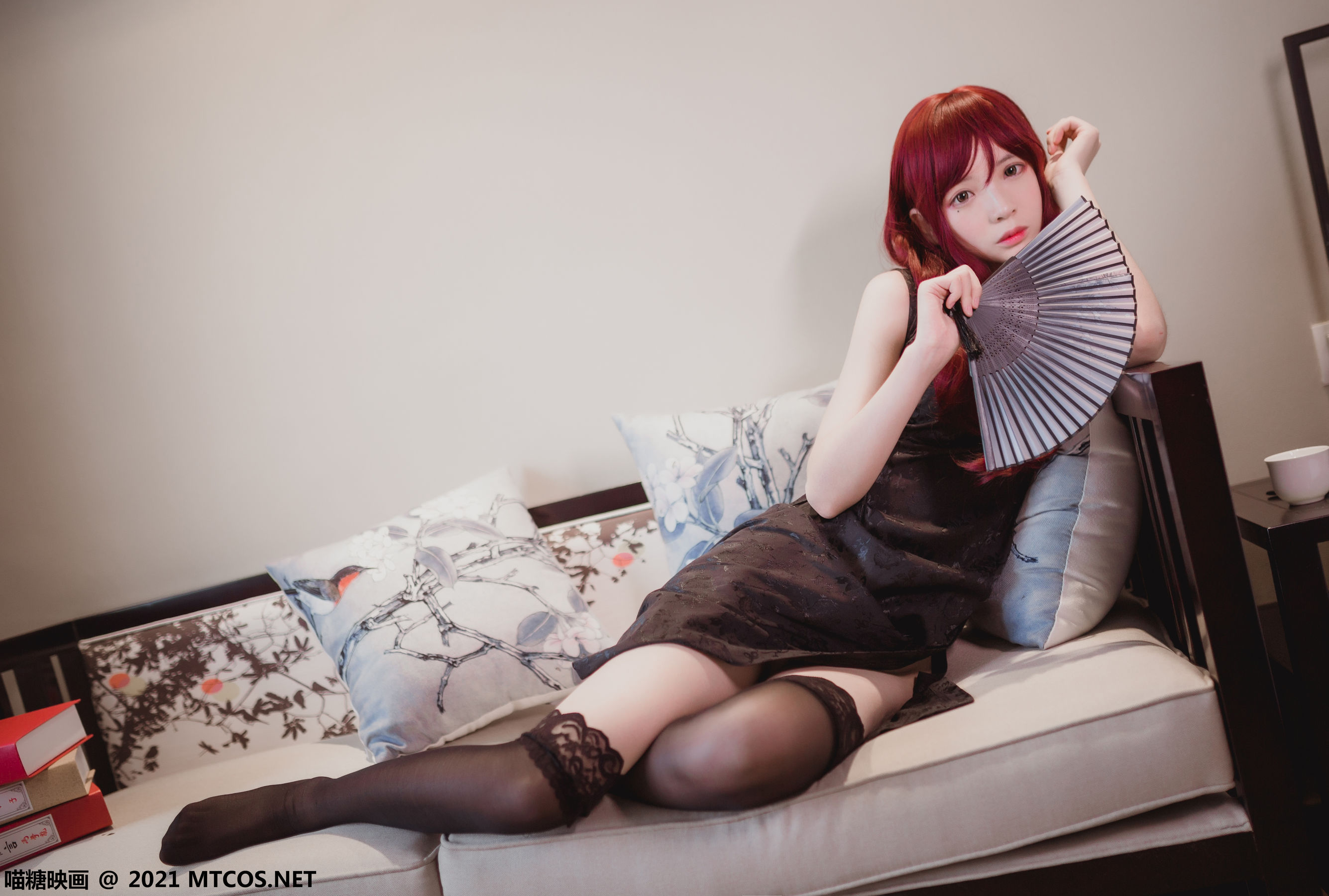 VOL.385 黑色旗袍-图8