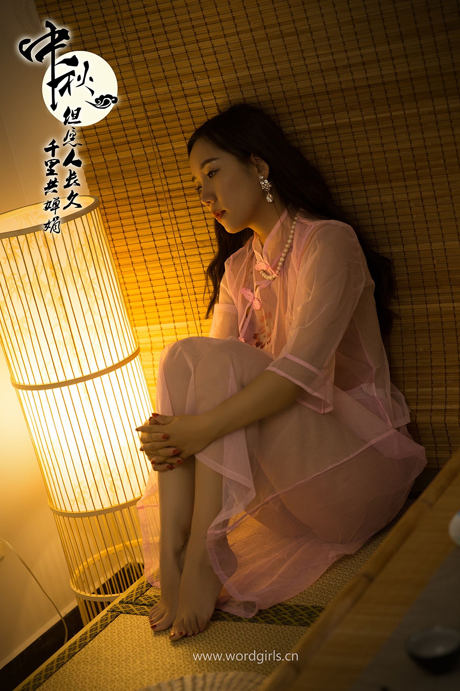 小乔 旗袍明月千里寄相思-图3