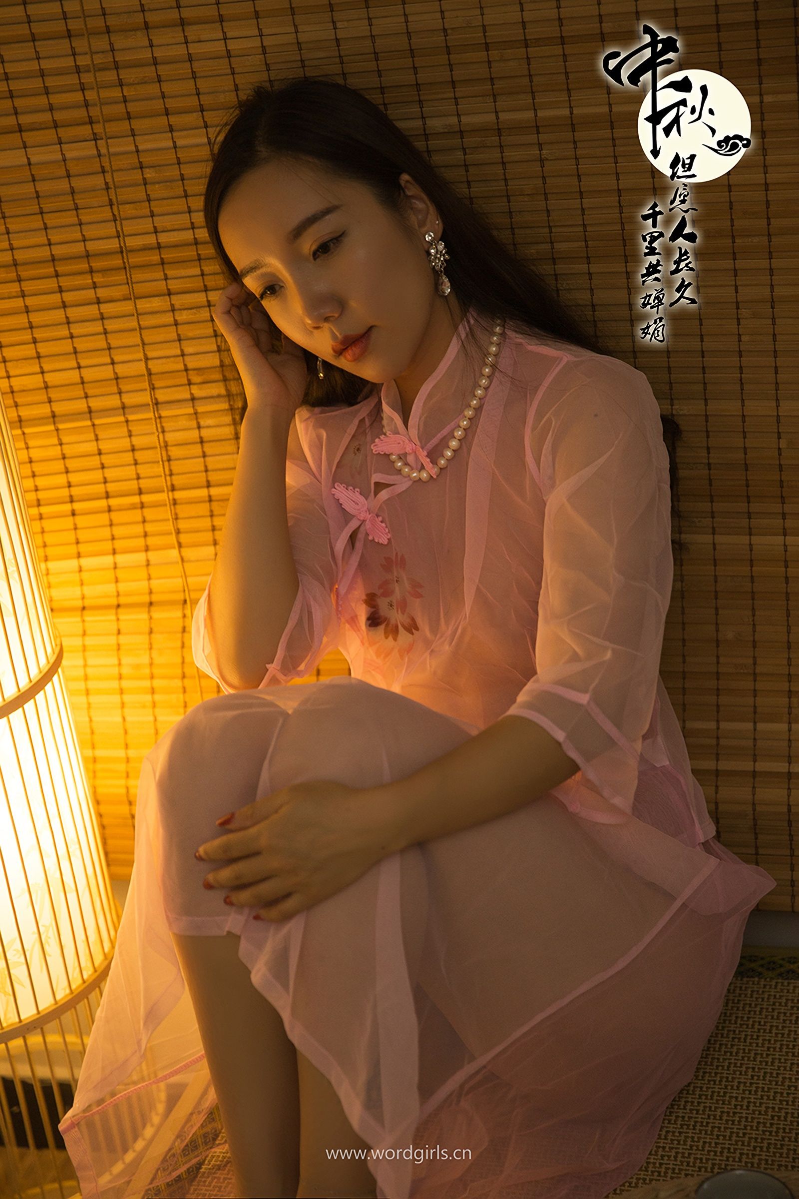 小乔 旗袍明月千里寄相思-图5