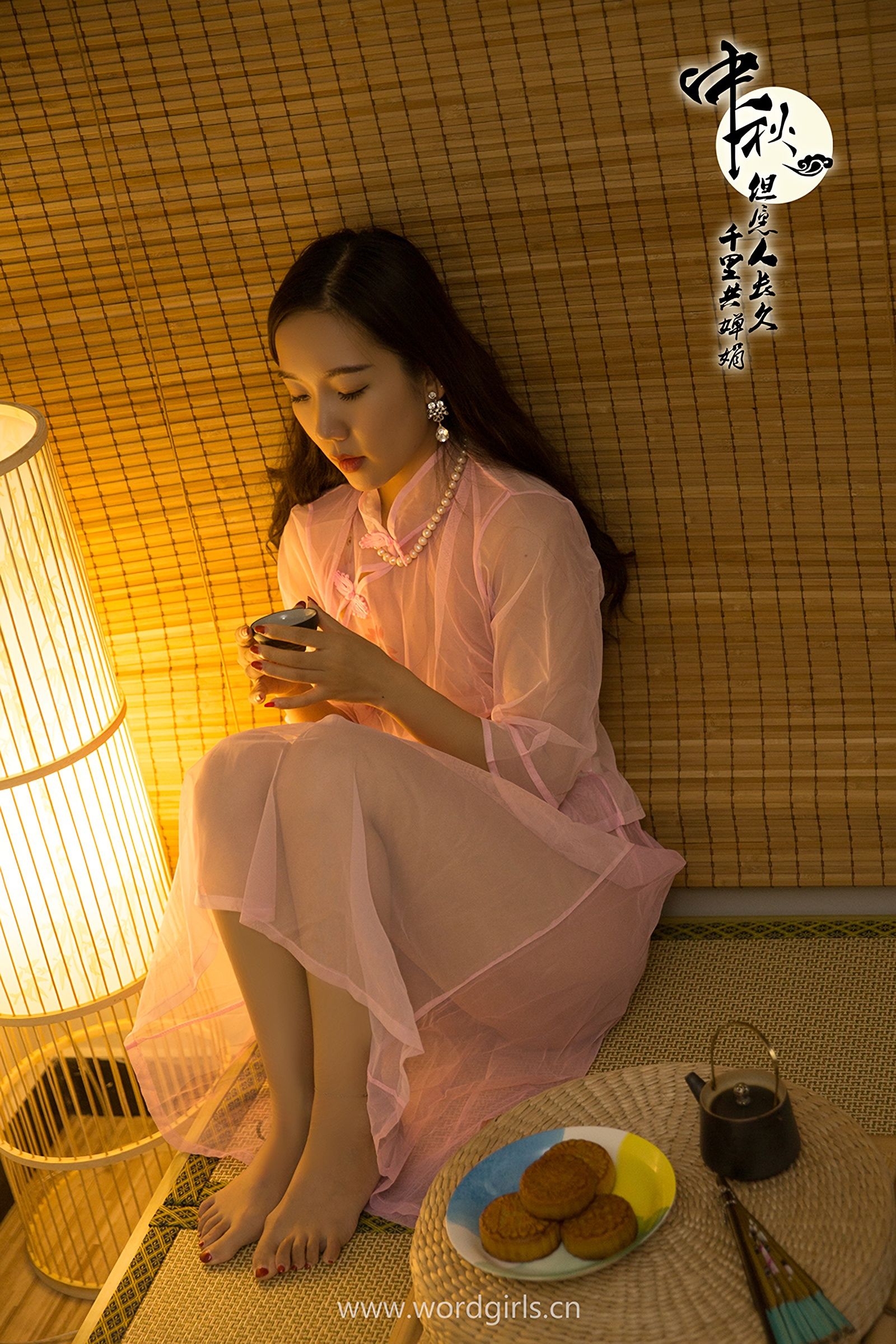 小乔 旗袍明月千里寄相思-图7