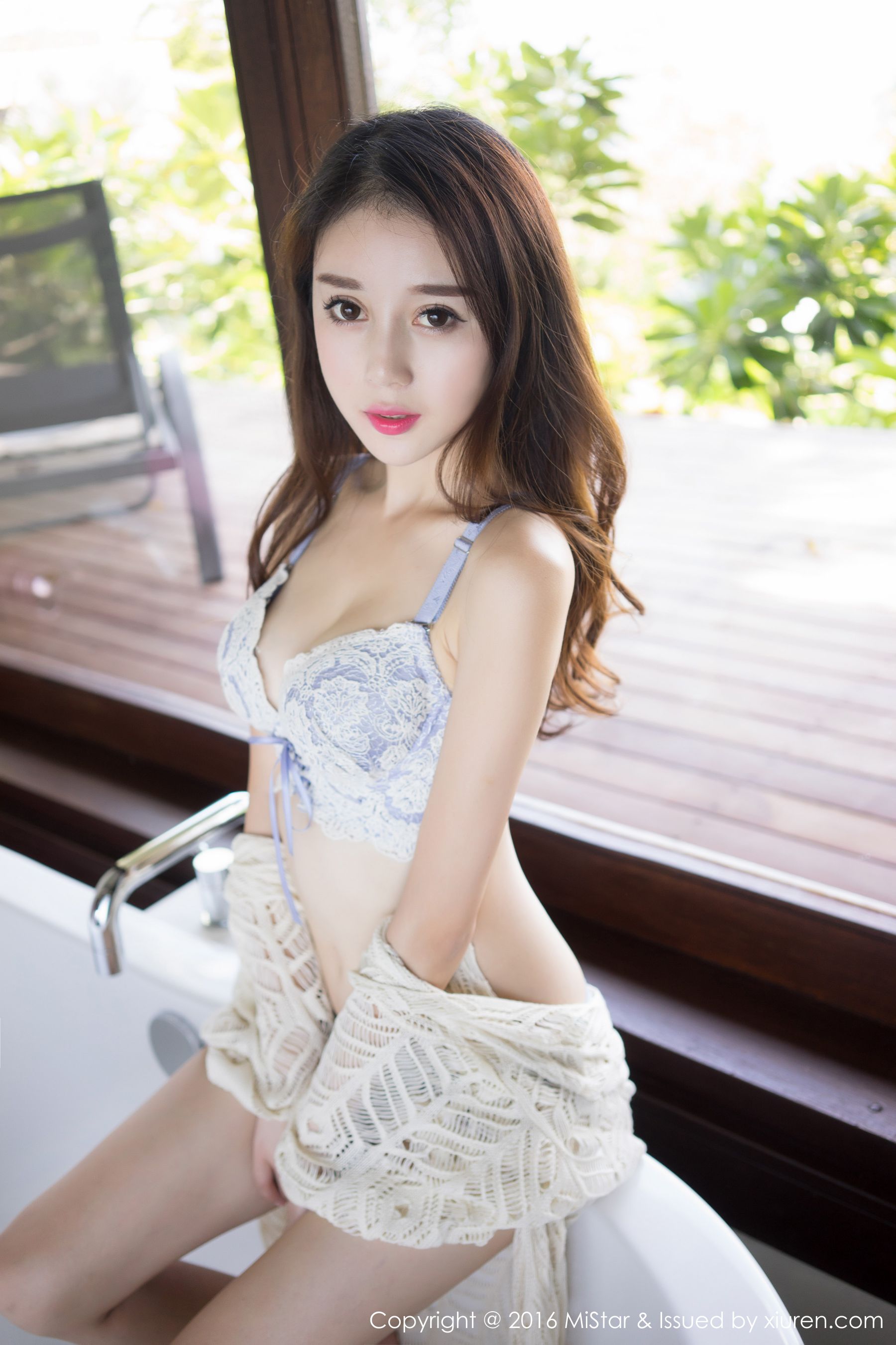 赵小米Kitty《苏梅岛旅拍》甜美内衣+清新长裙  Vol.129-图17