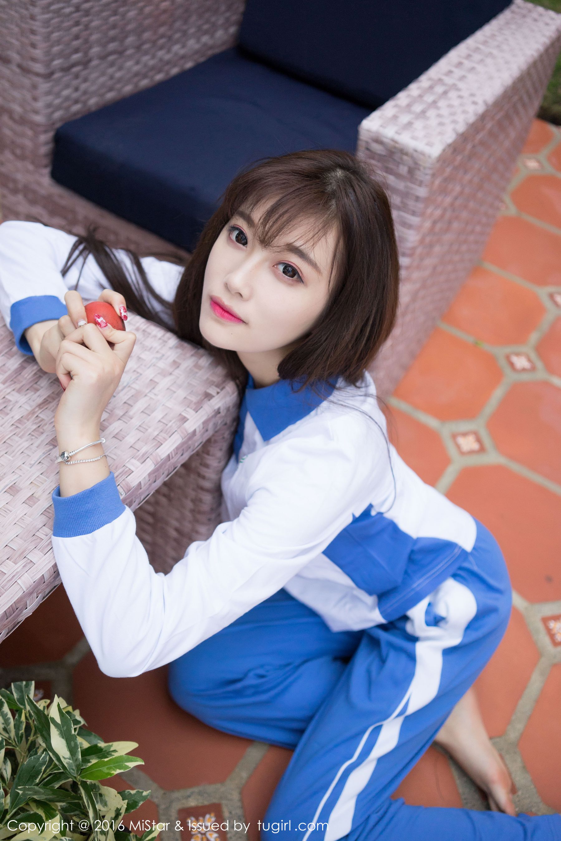 sugar小甜心CC《长滩旅拍》比基尼+校服  Vol.145-图36