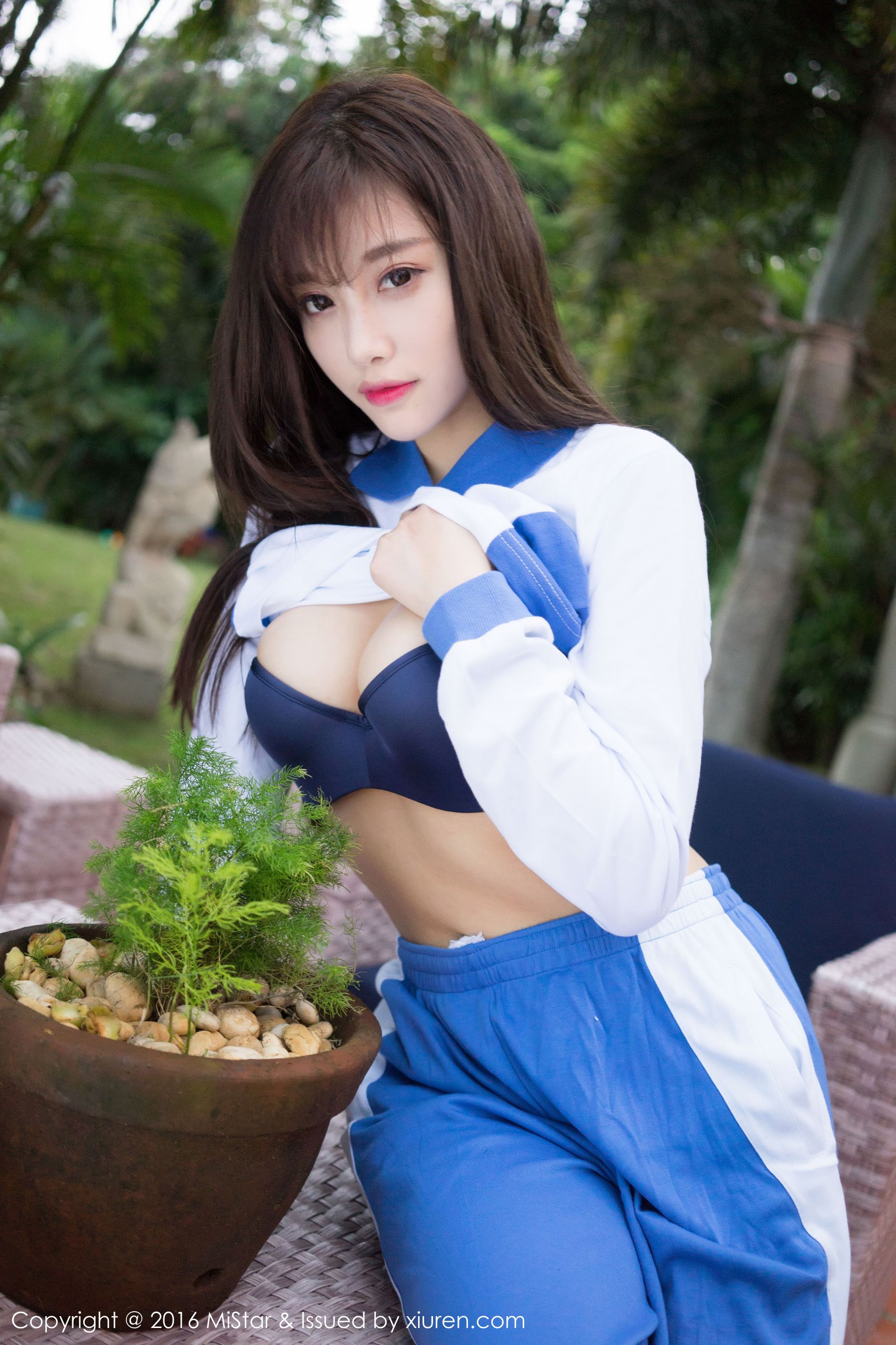 sugar小甜心CC《长滩旅拍》比基尼+校服  Vol.145-图38