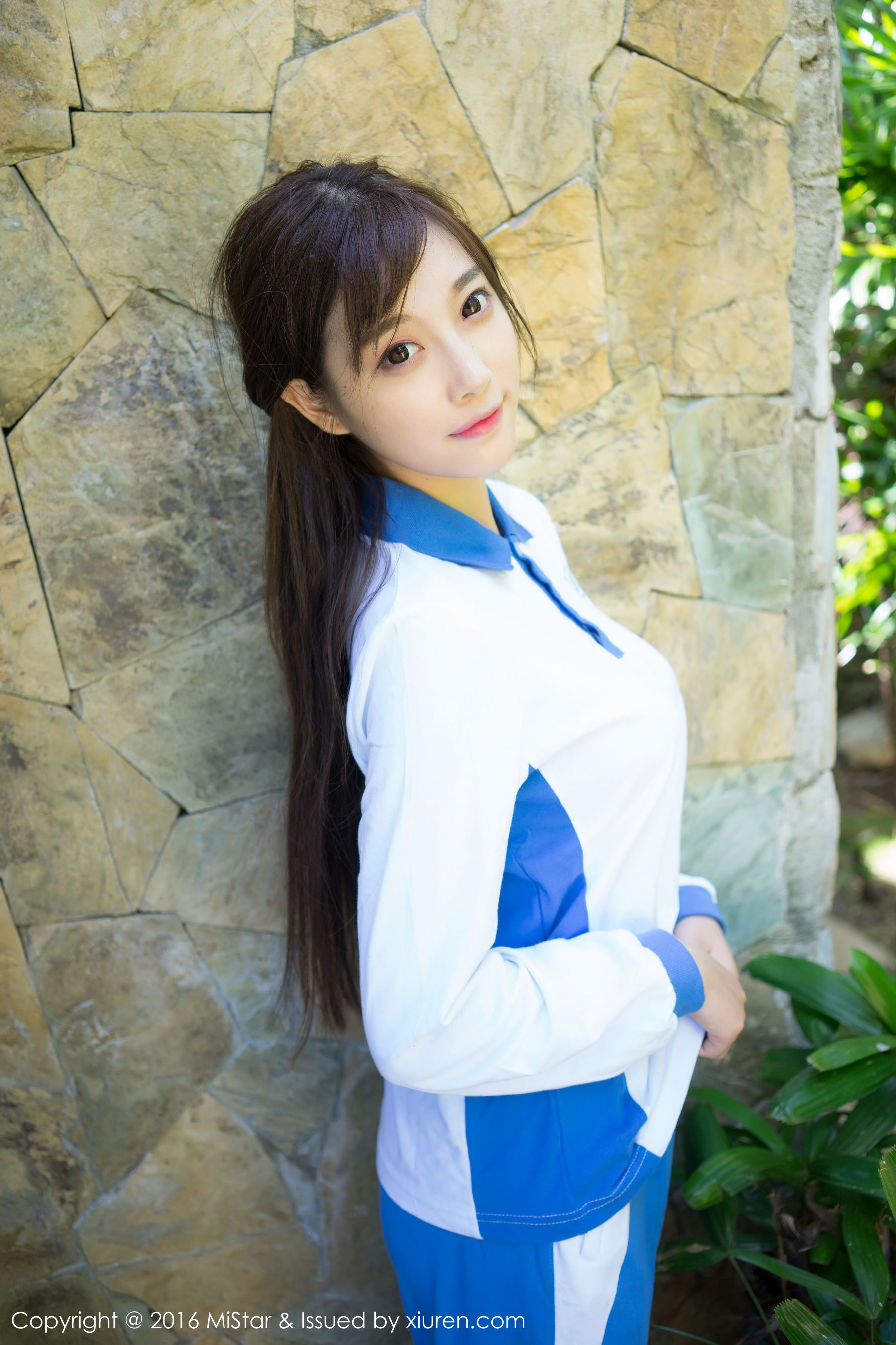 sugar小甜心CC《长滩旅拍》比基尼+校服  Vol.145-图40