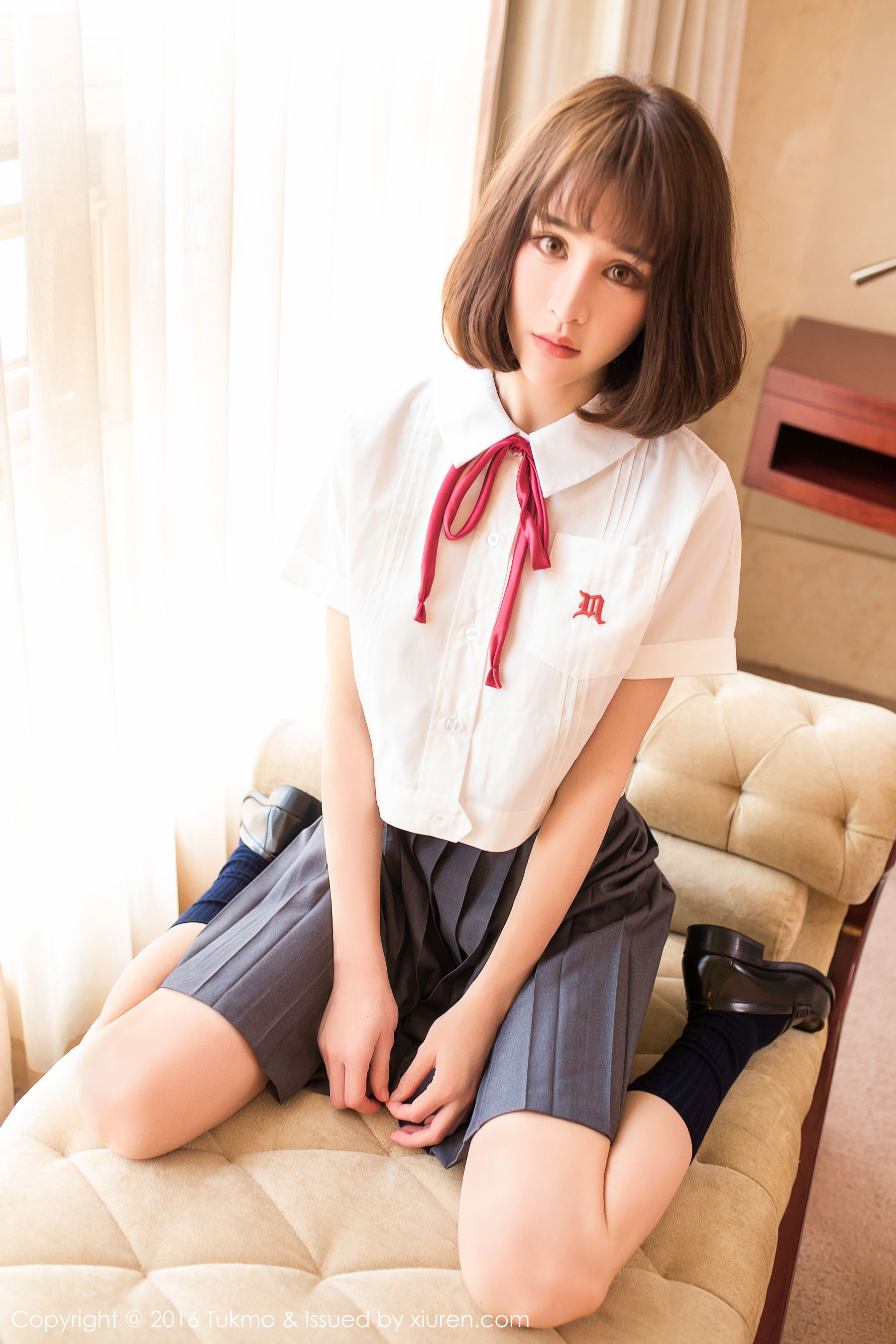 Cheryl青树《学生制服系列》  Vol.093-图0