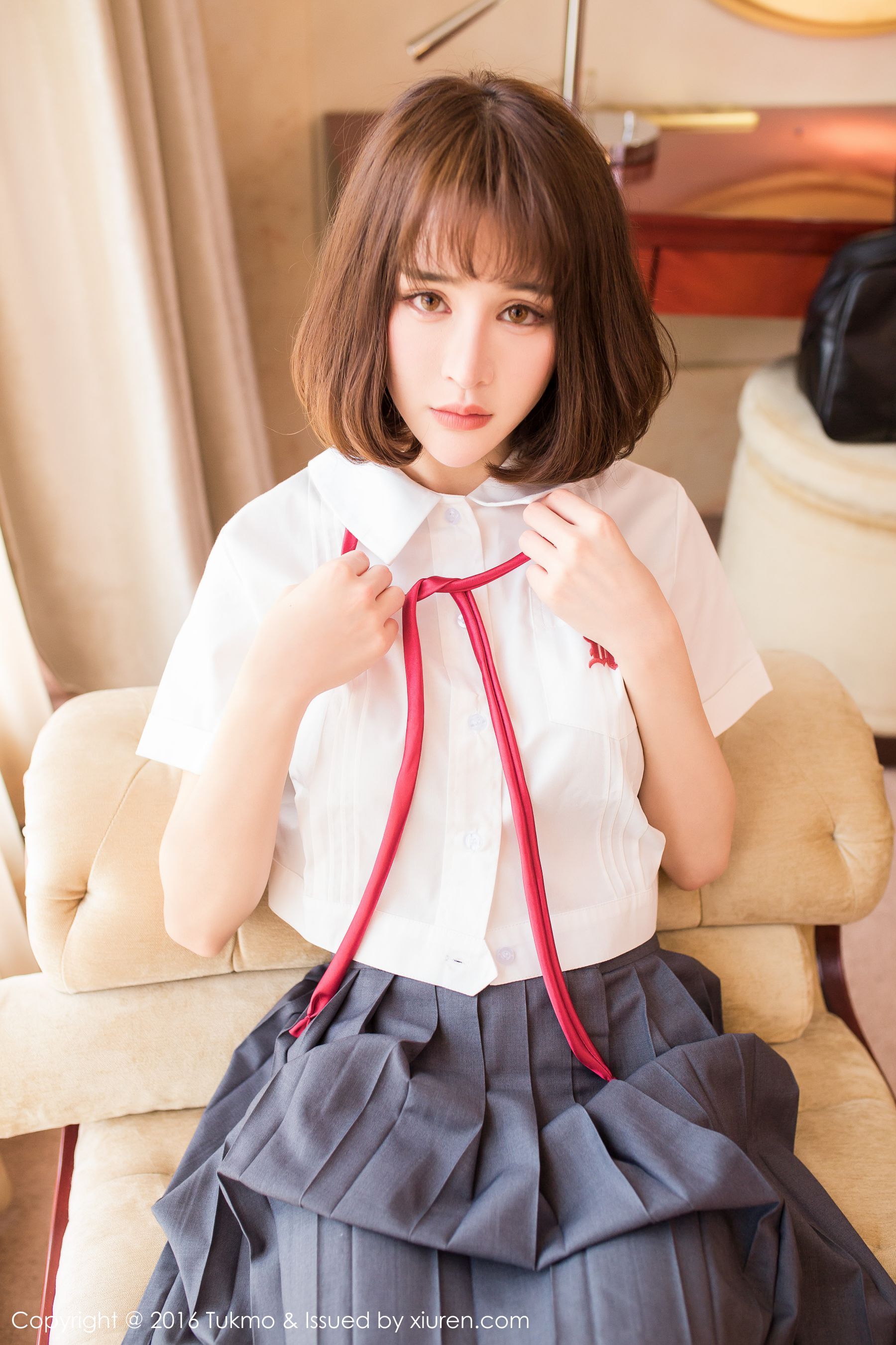 Cheryl青树《学生制服系列》  Vol.093-图2
