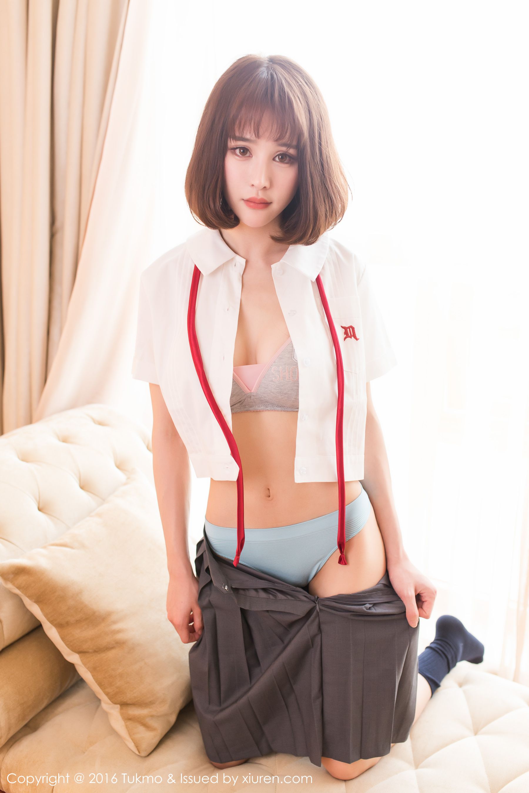 Cheryl青树《学生制服系列》  Vol.093-图6