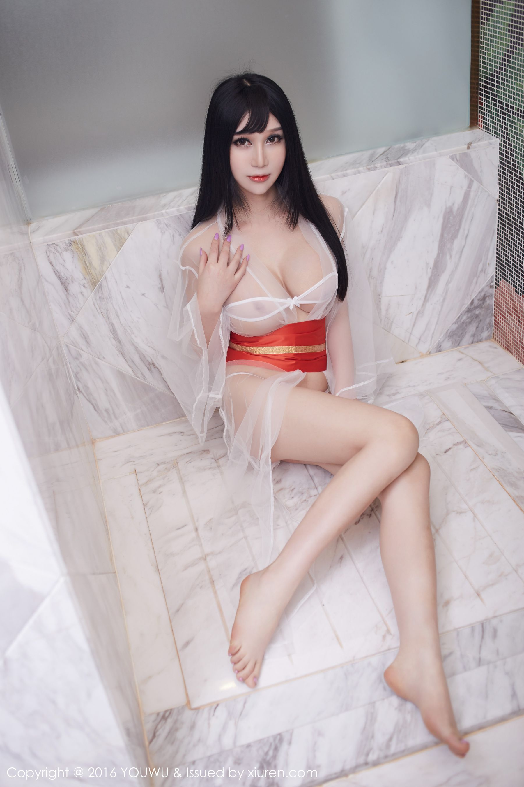 李宓儿《情趣性感内衣+透视薄纱》  Vol.003-图7