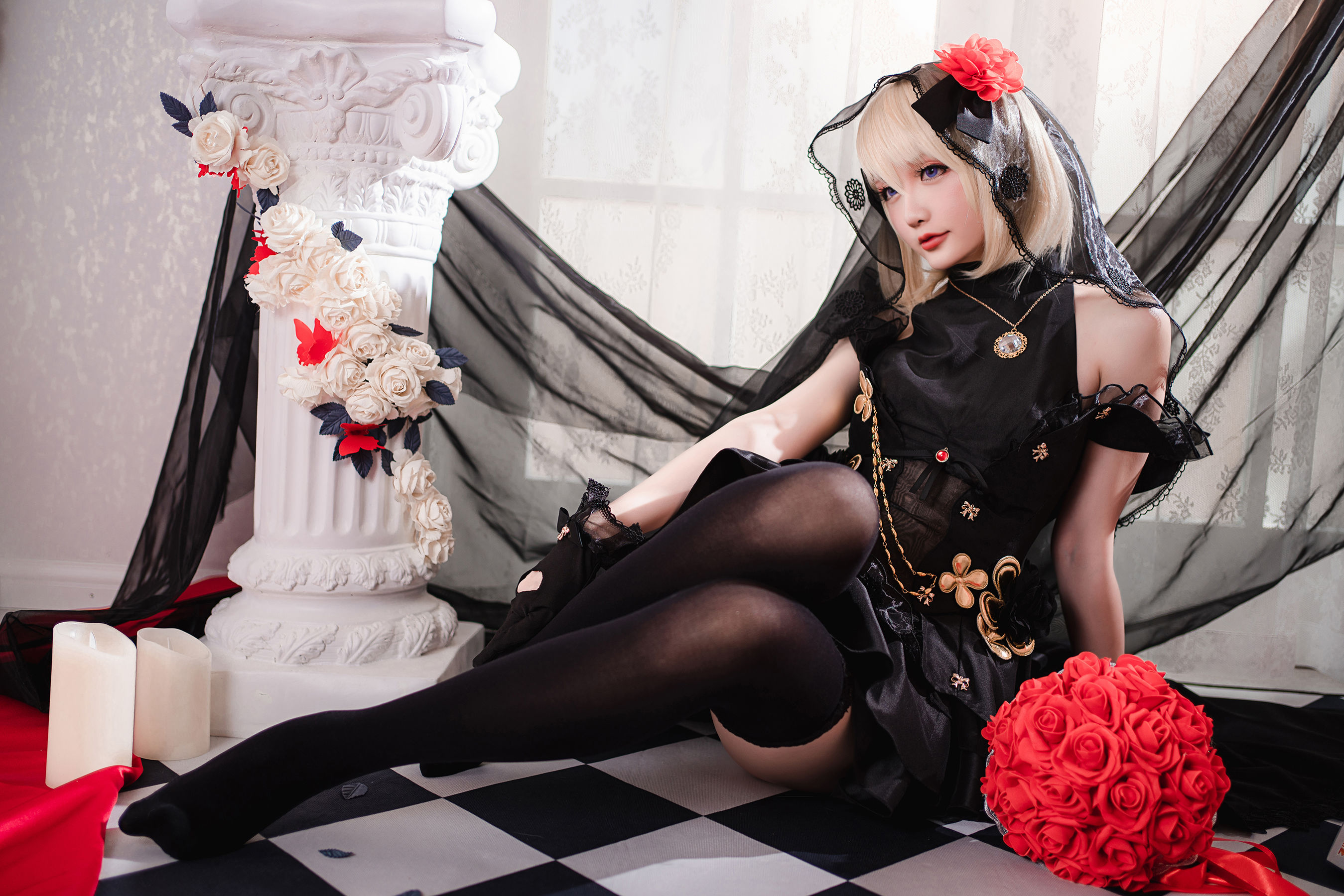 Coser小姐姐星之迟迟 - 情人节 Z23-图11