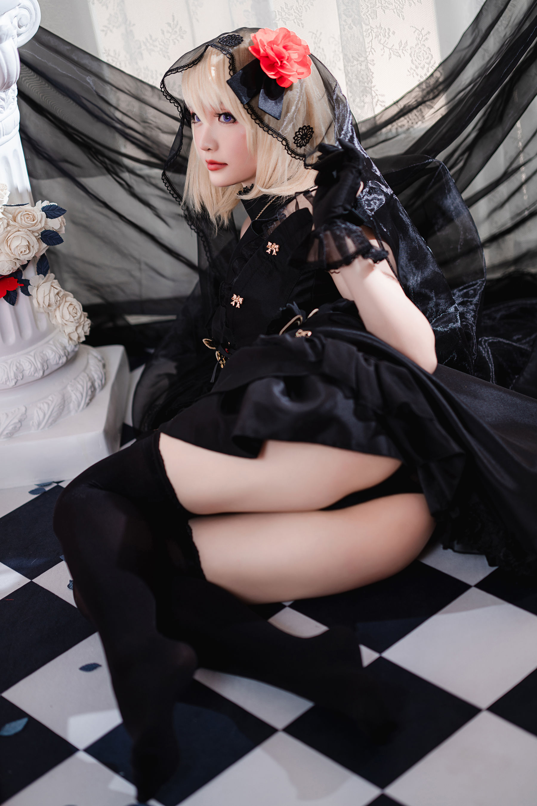 Coser小姐姐星之迟迟 - 情人节 Z23-图18