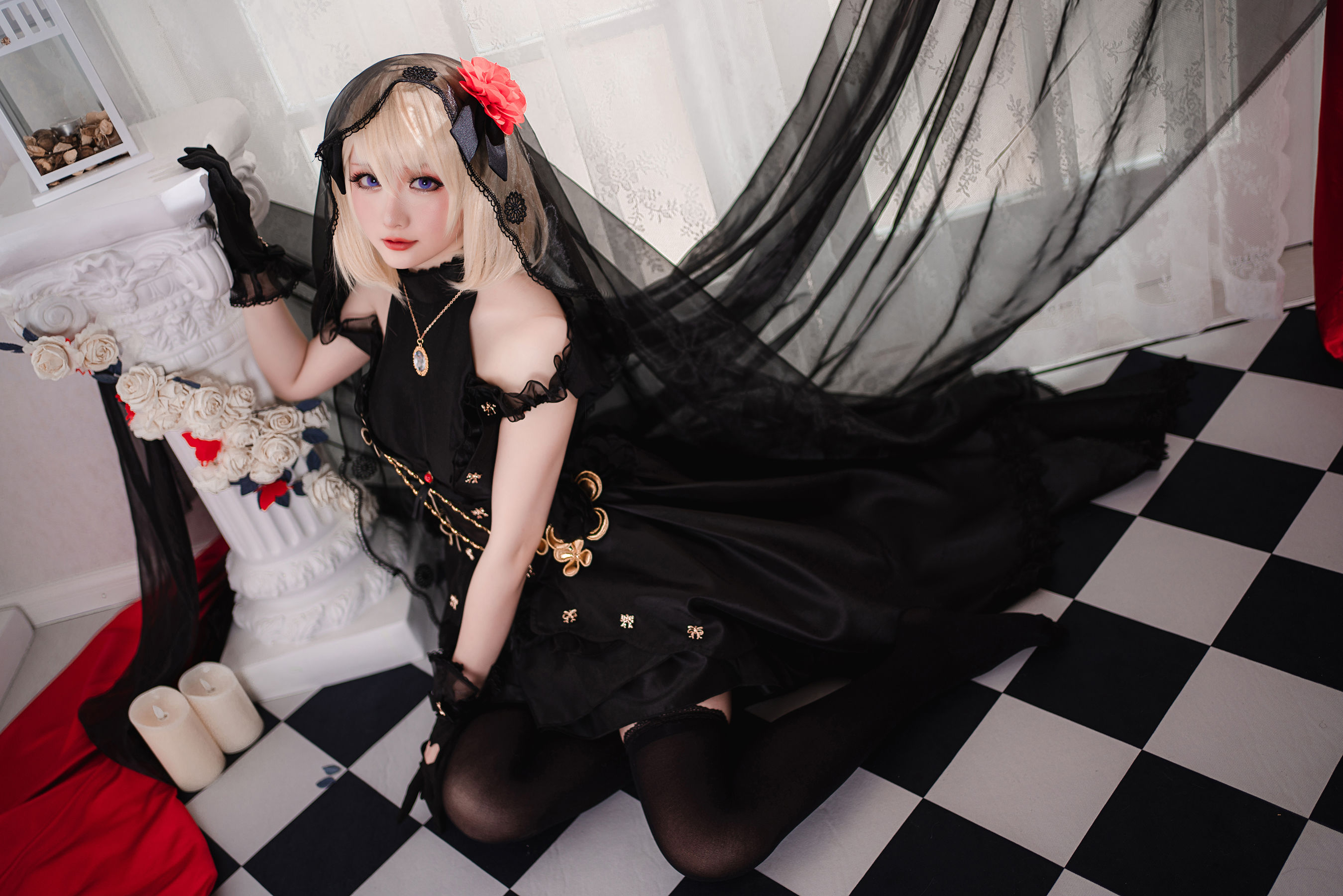 Coser小姐姐星之迟迟 - 情人节 Z23-图2