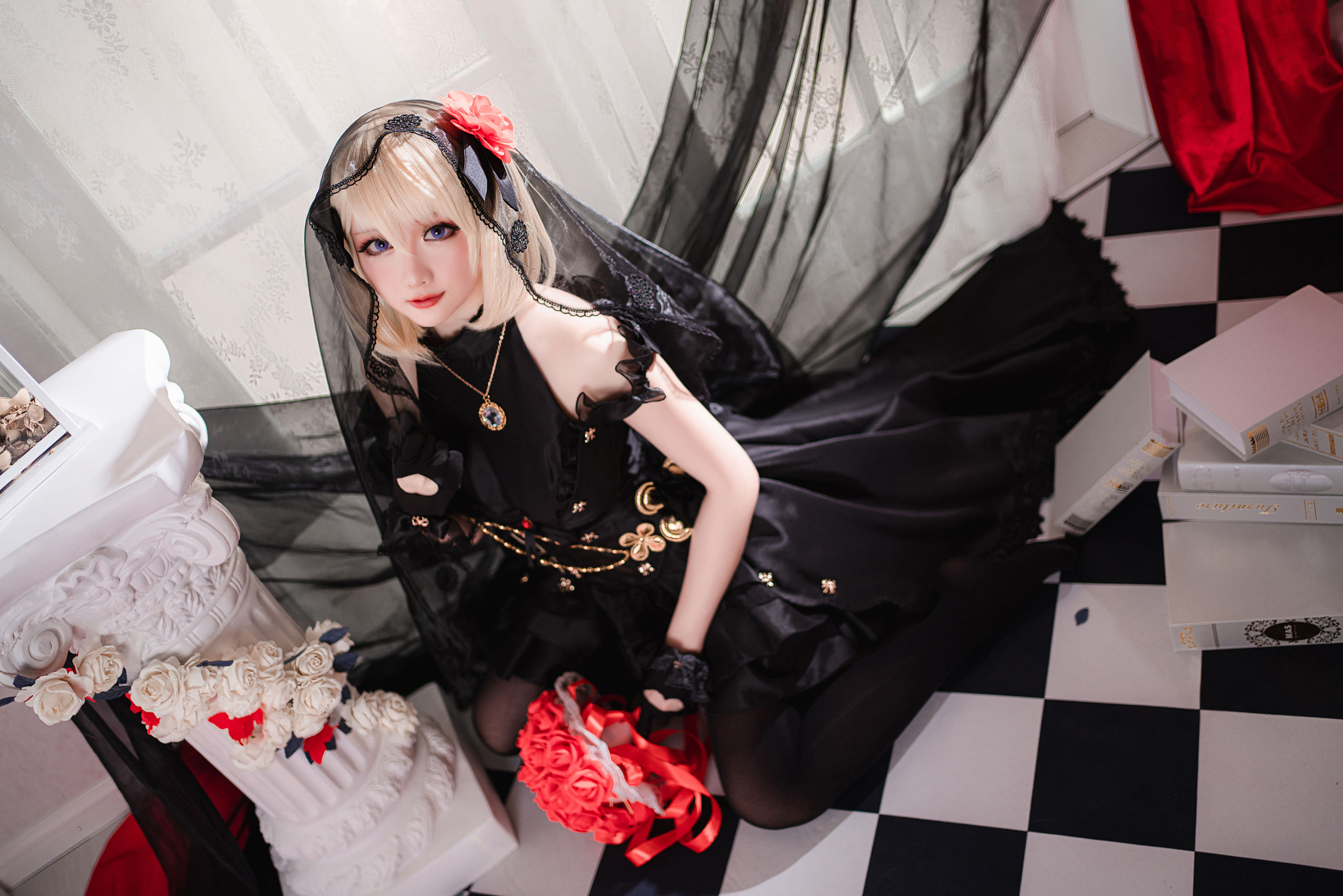 Coser小姐姐星之迟迟 - 情人节 Z23-图7