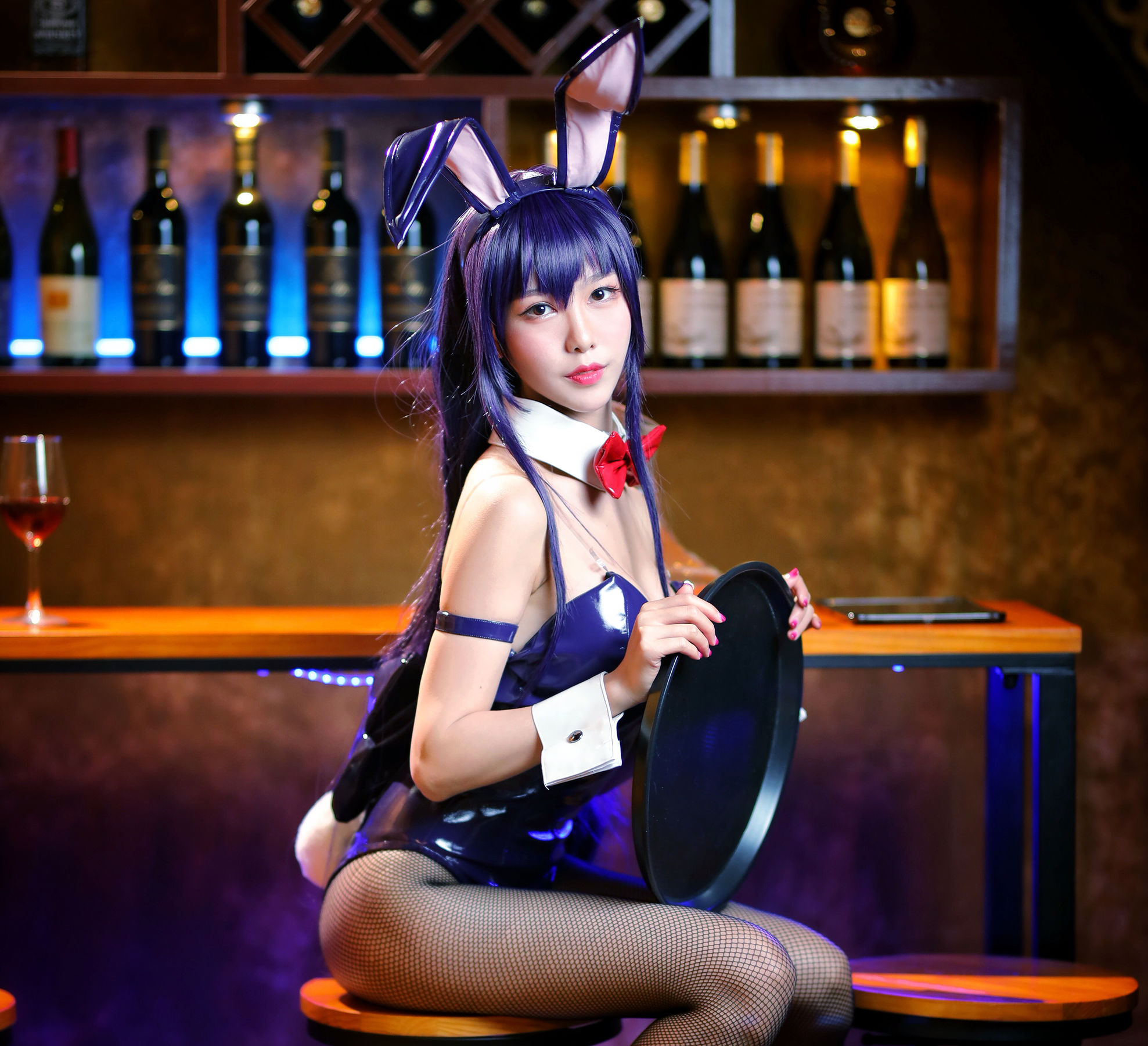 抖娘-利世 - 霞之丘诗羽 兔女郎-图9