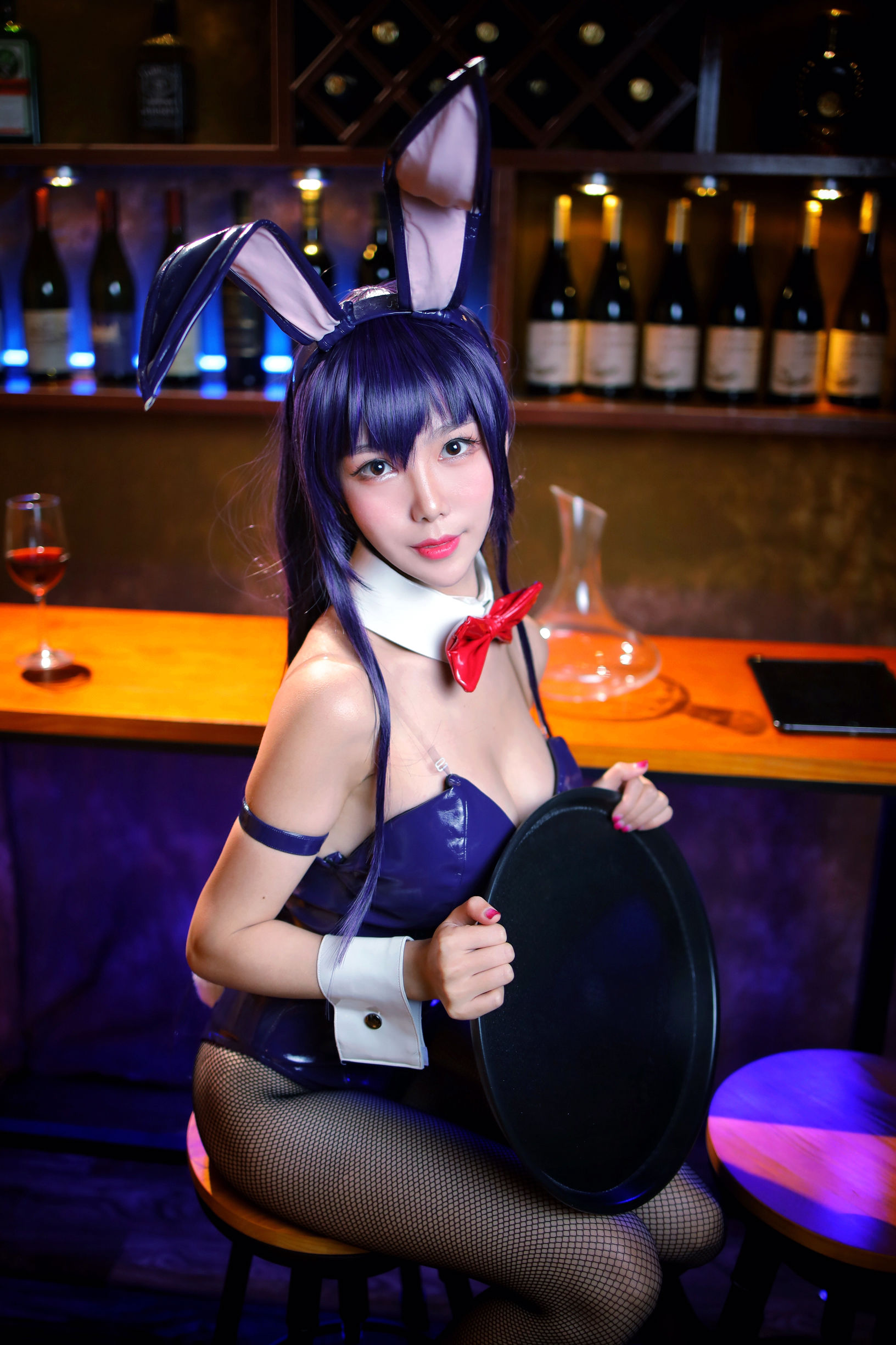 抖娘-利世 - 霞之丘诗羽 兔女郎-图15