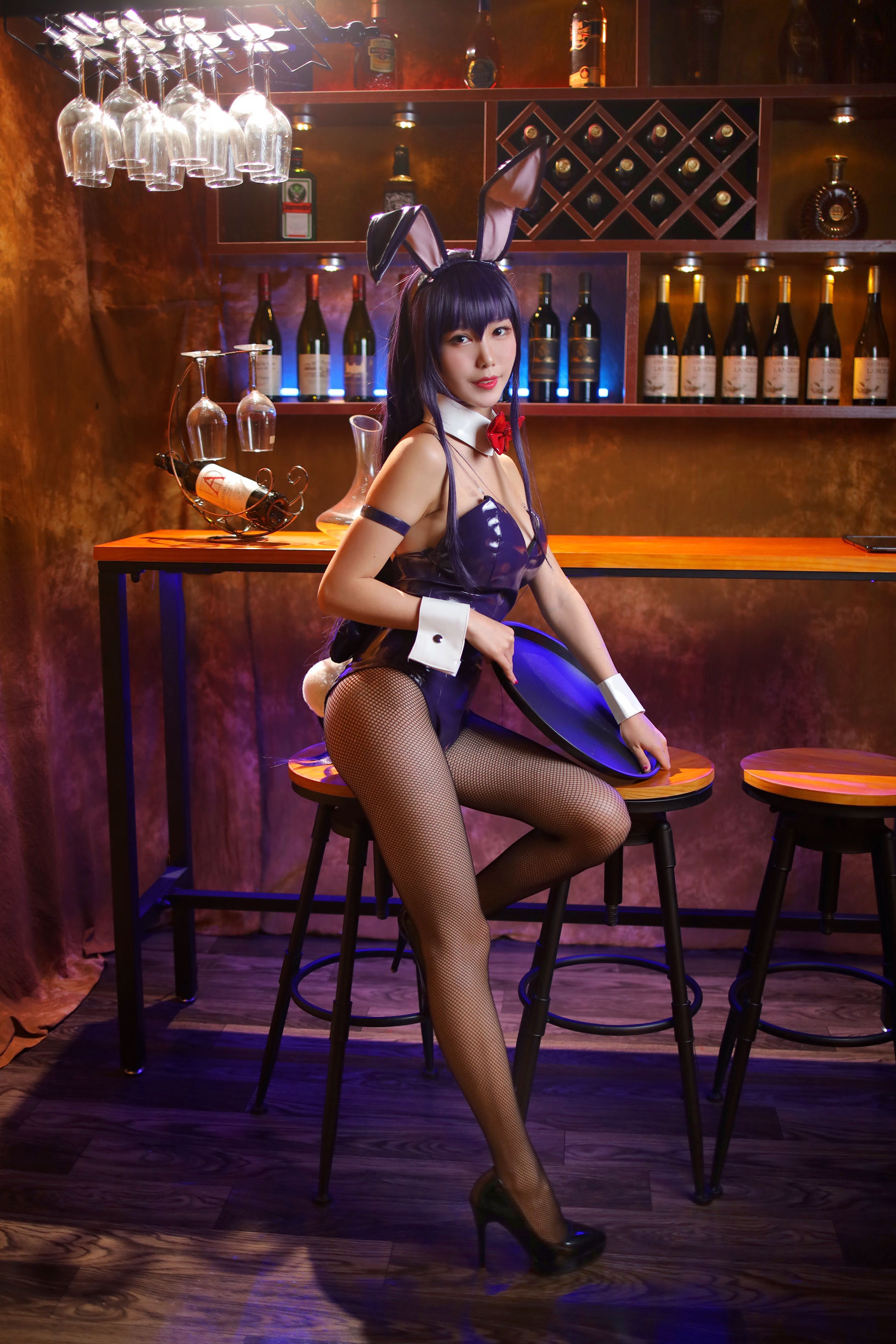 抖娘-利世 - 霞之丘诗羽 兔女郎-图21