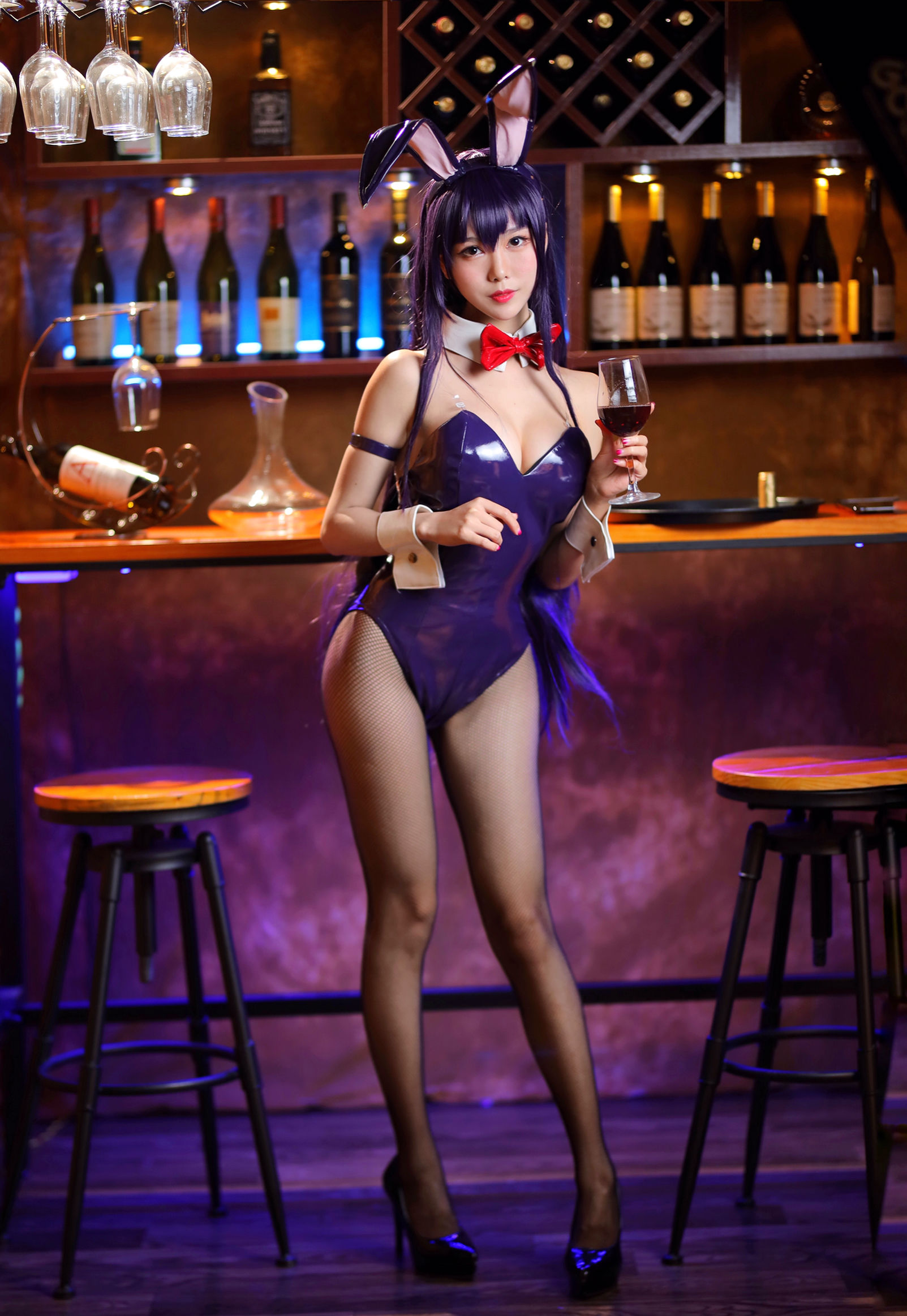 抖娘-利世 - 霞之丘诗羽 兔女郎-图24