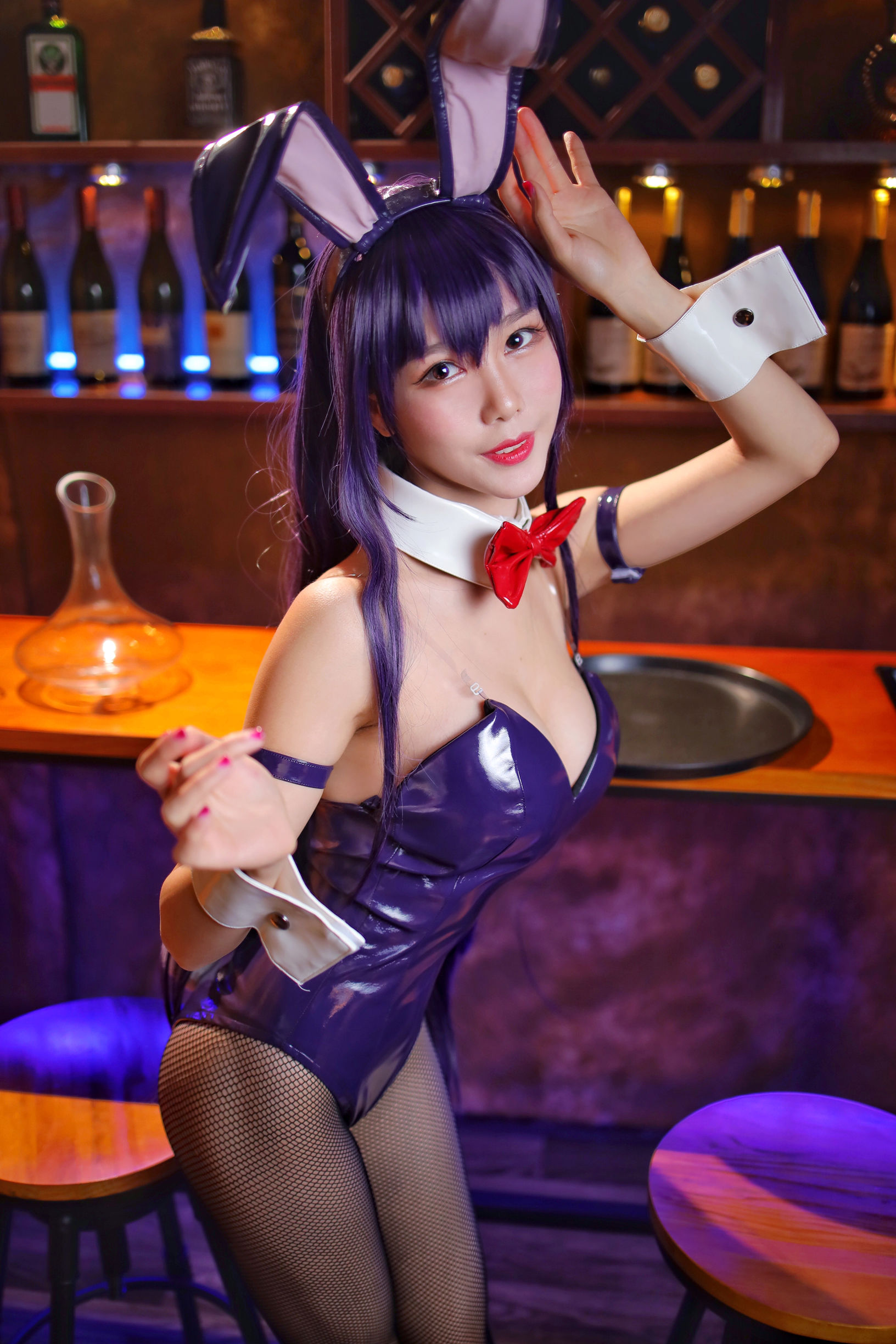 抖娘-利世 - 霞之丘诗羽 兔女郎-图28