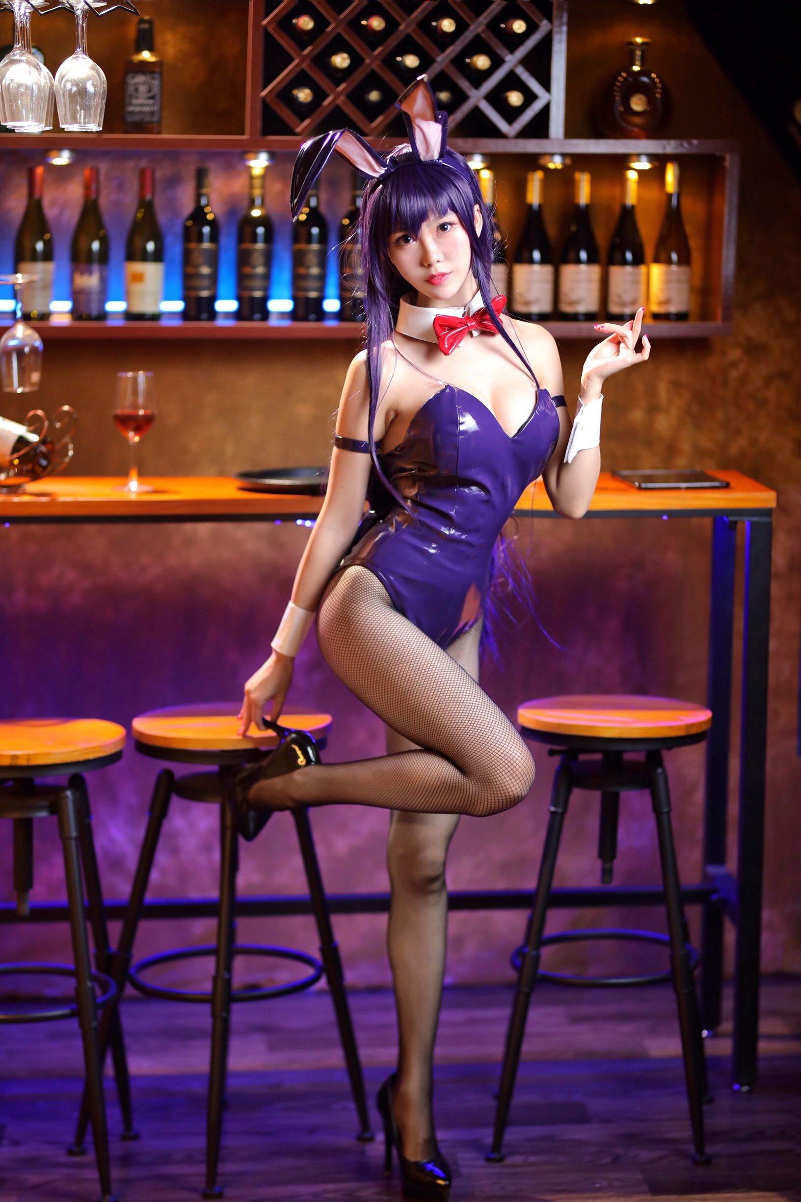 抖娘-利世 - 霞之丘诗羽 兔女郎-图34