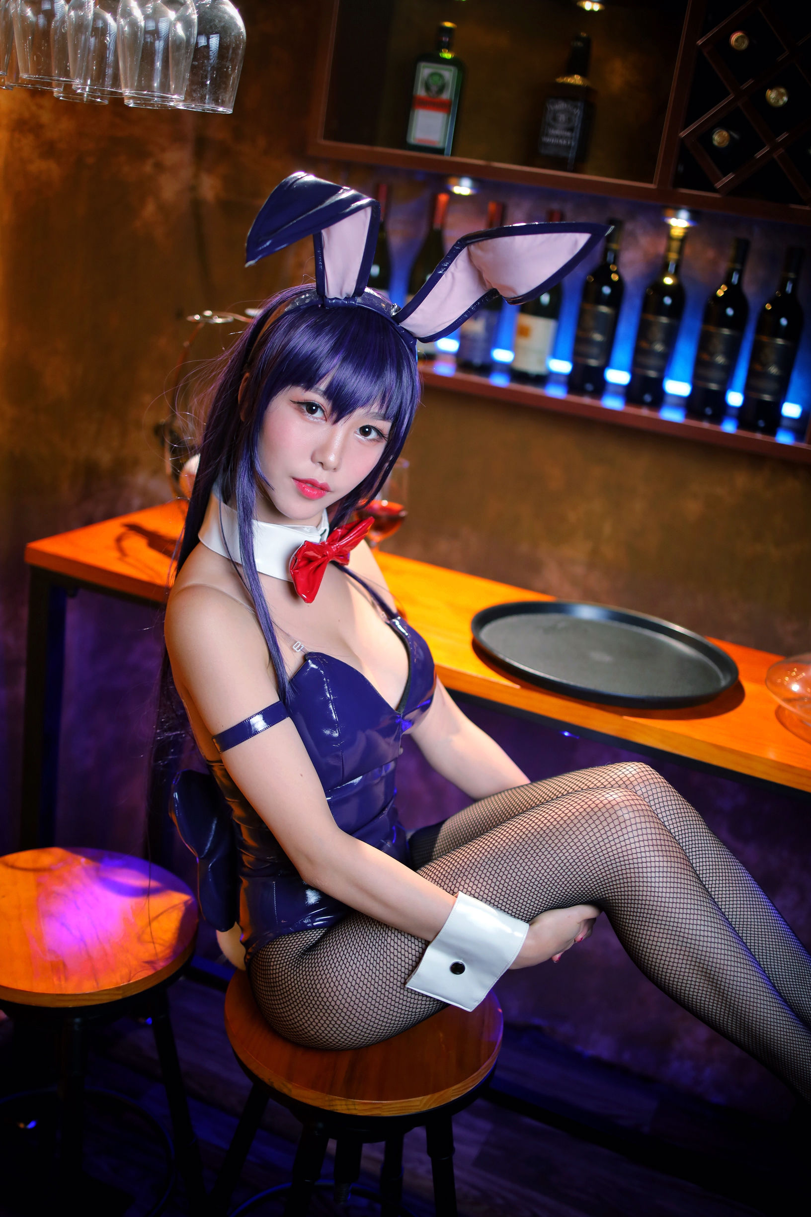 抖娘-利世 - 霞之丘诗羽 兔女郎-图4