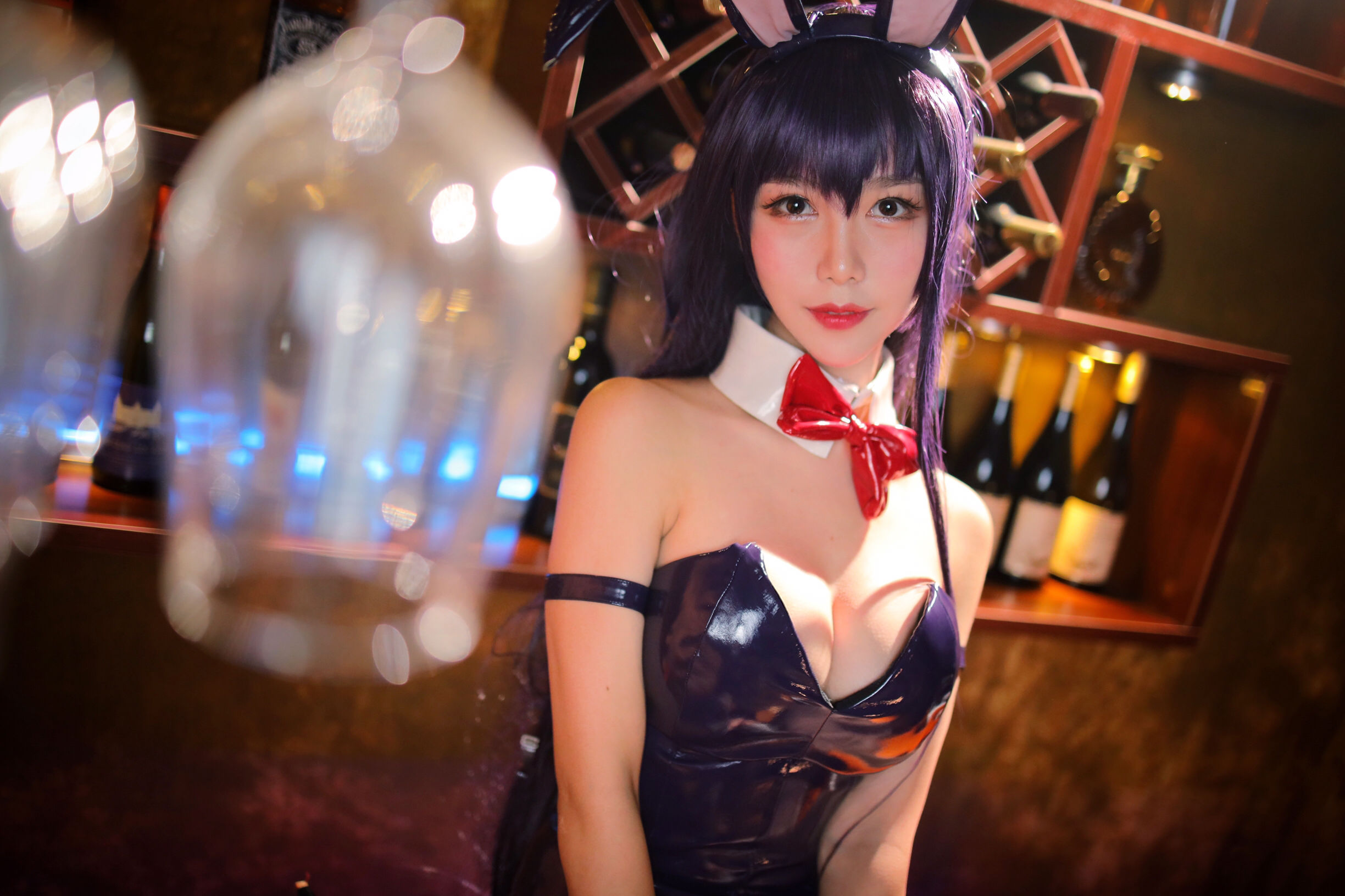 抖娘-利世 - 霞之丘诗羽 兔女郎-图5