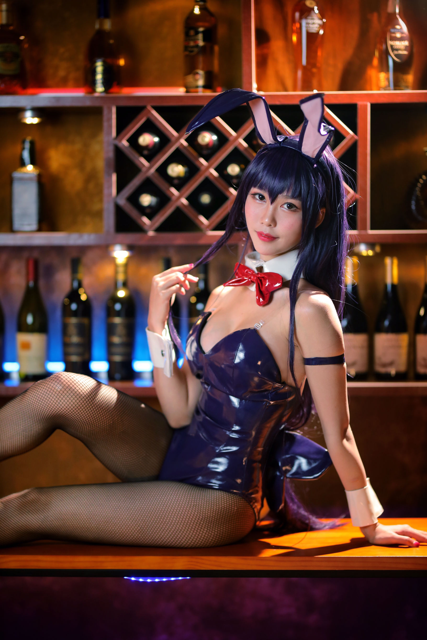 抖娘-利世 - 霞之丘诗羽 兔女郎-图8