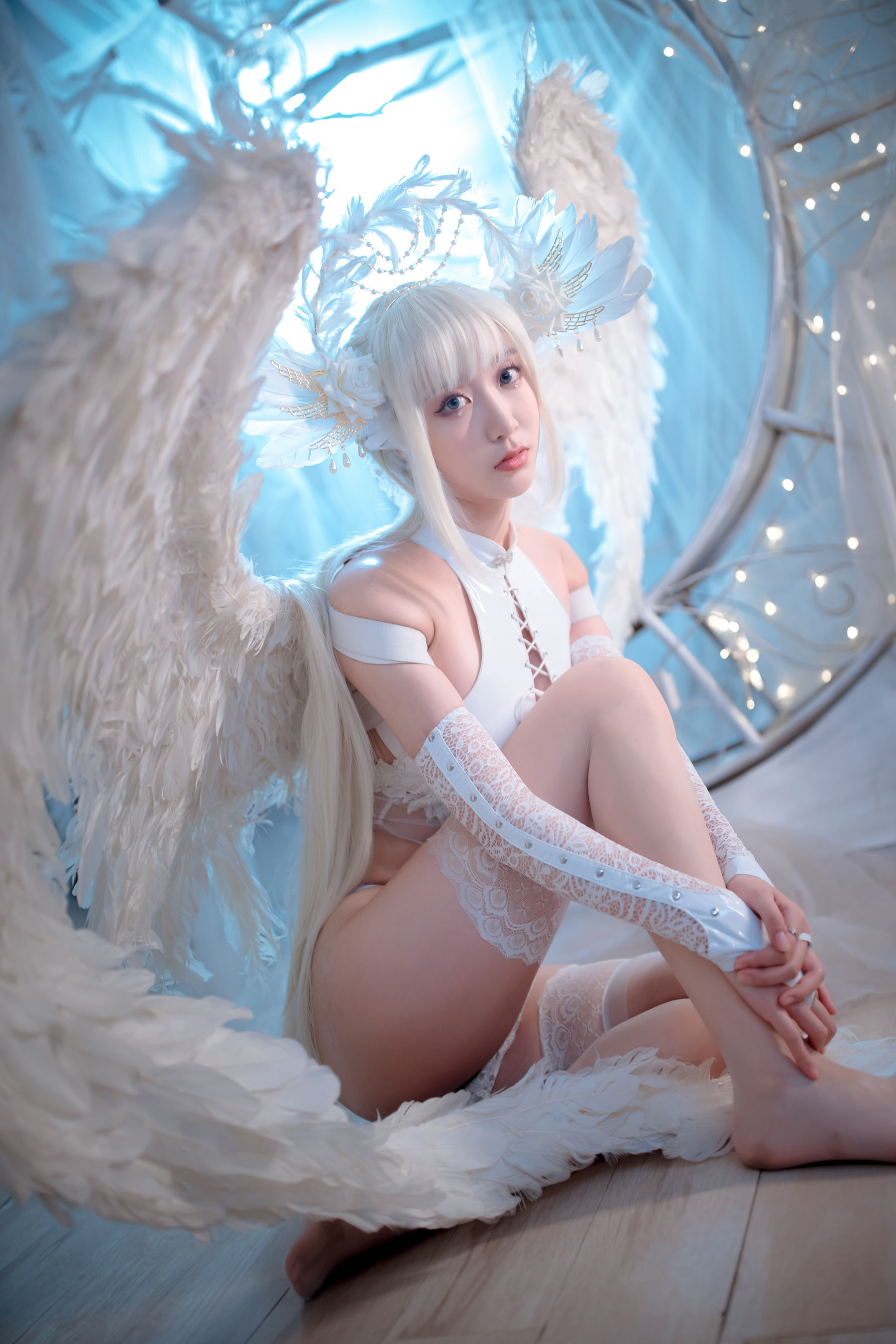 人气Coser黑川 - 天使-图10