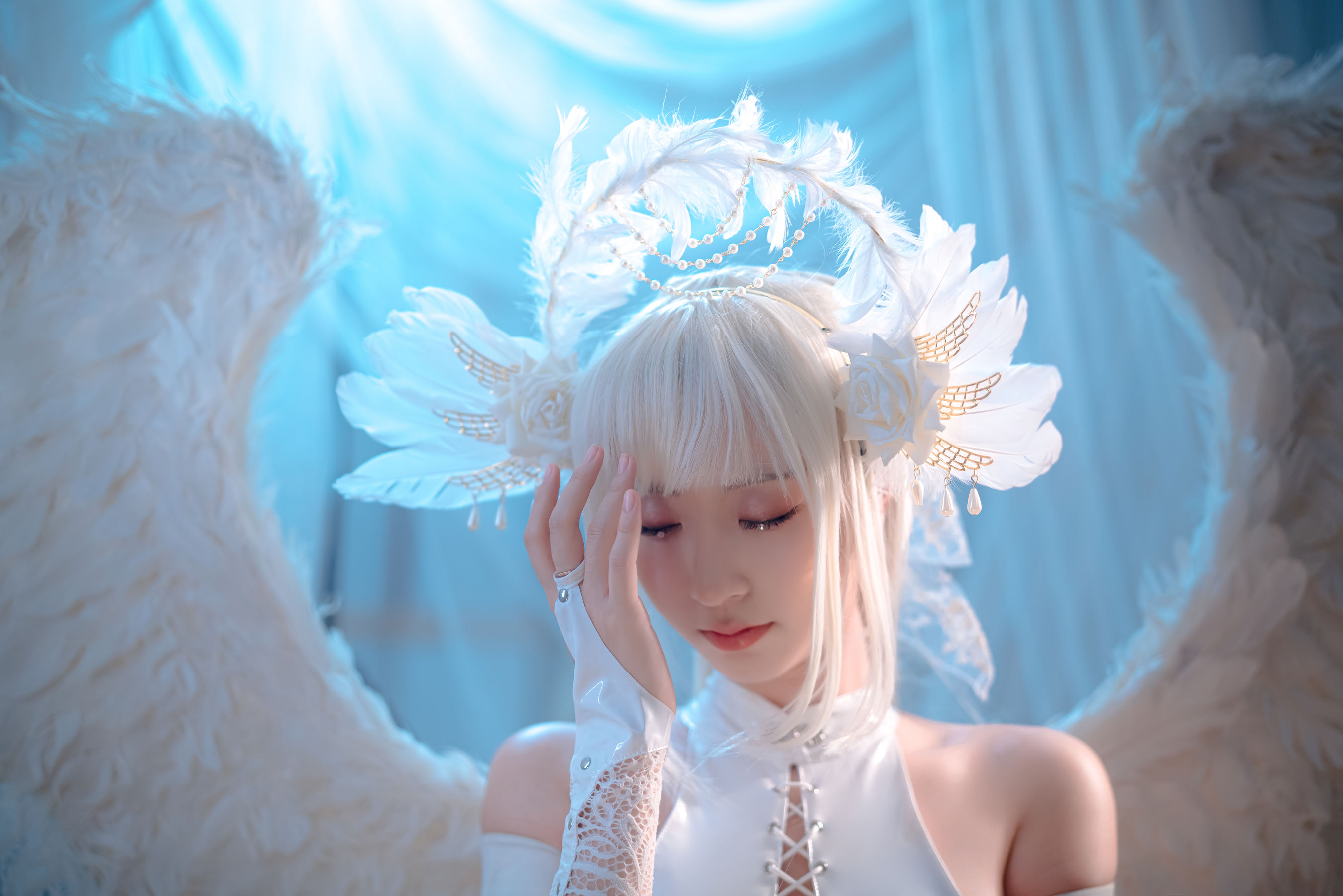 人气Coser黑川 - 天使-图22