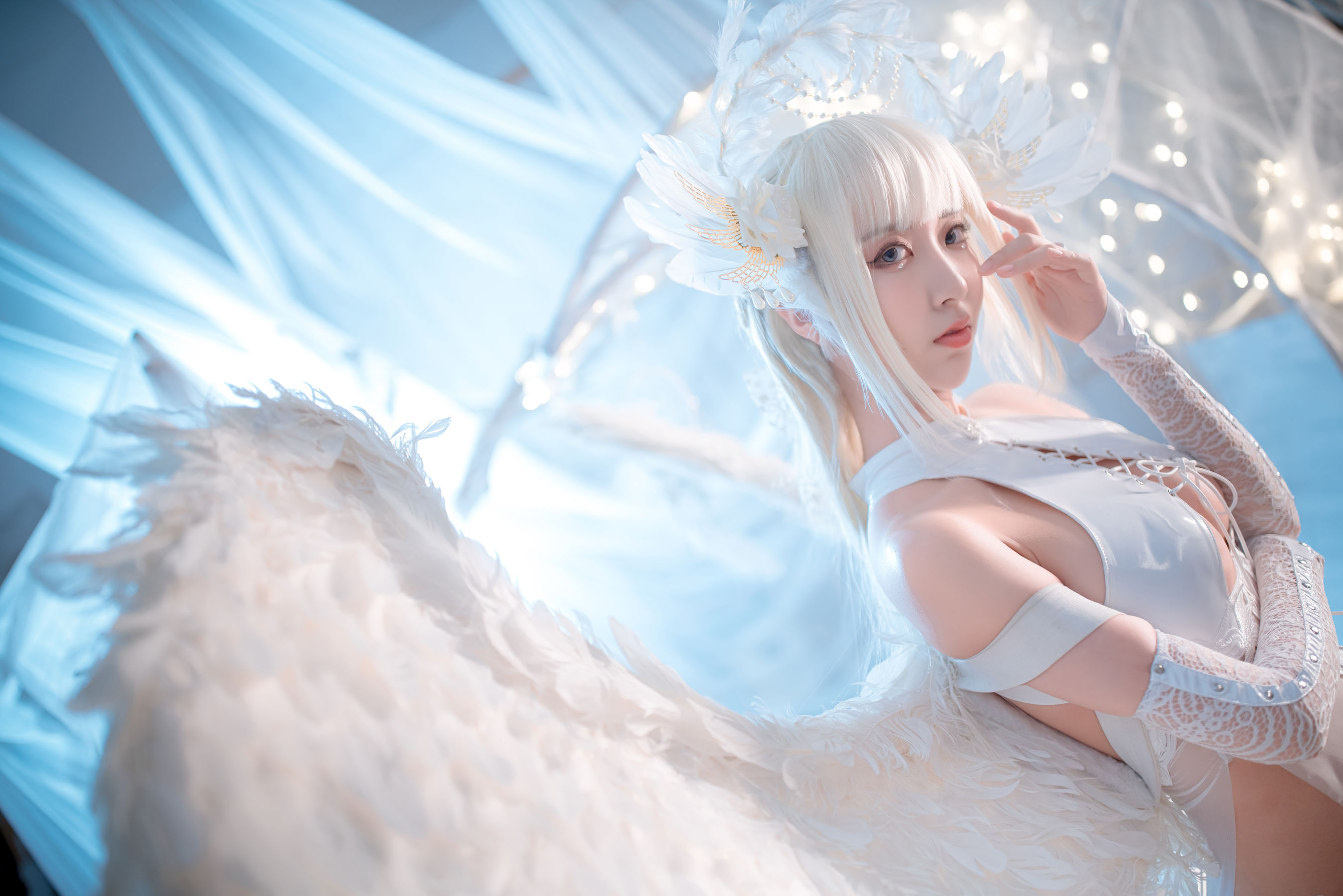 人气Coser黑川 - 天使-图32