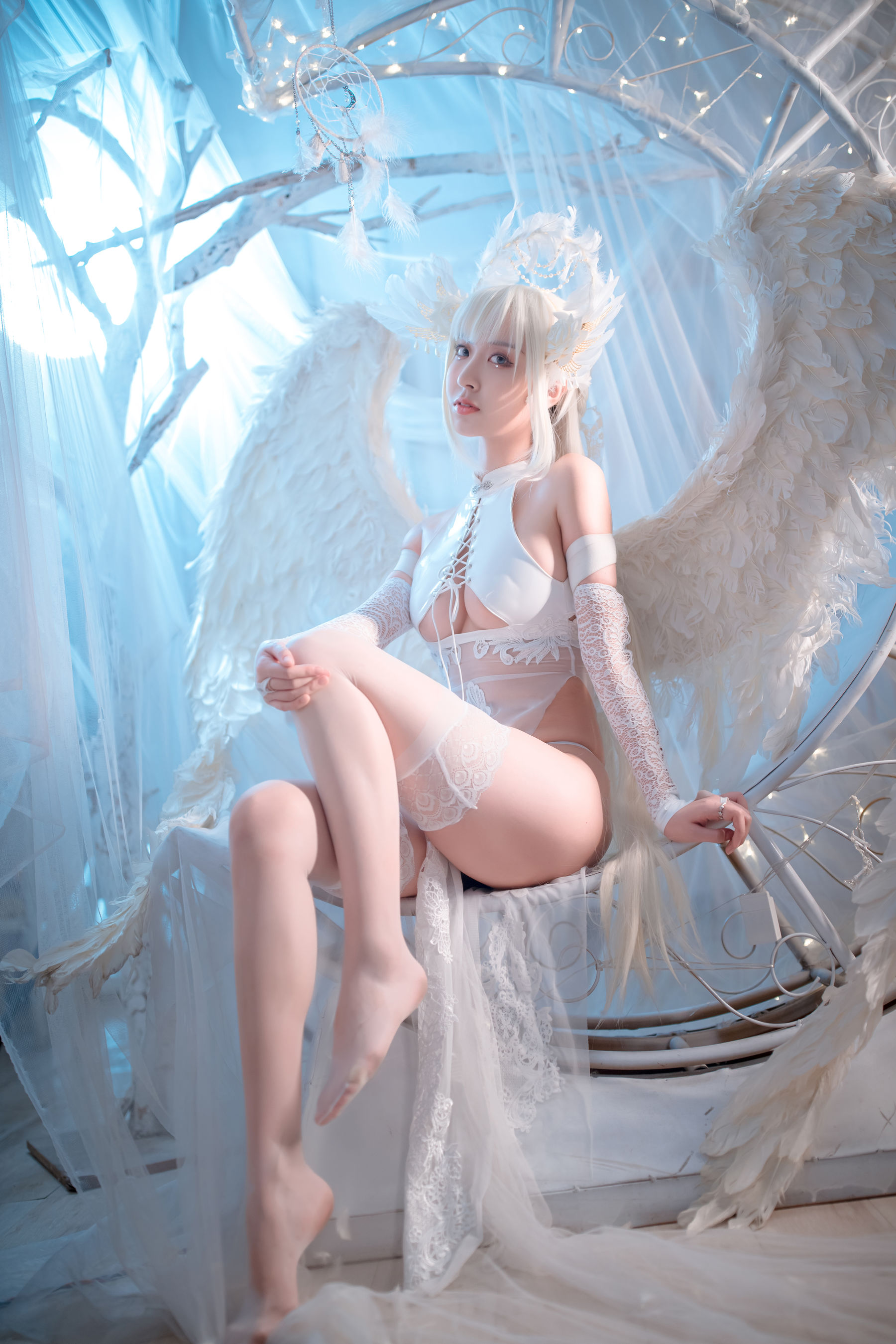 人气Coser黑川 - 天使-图33