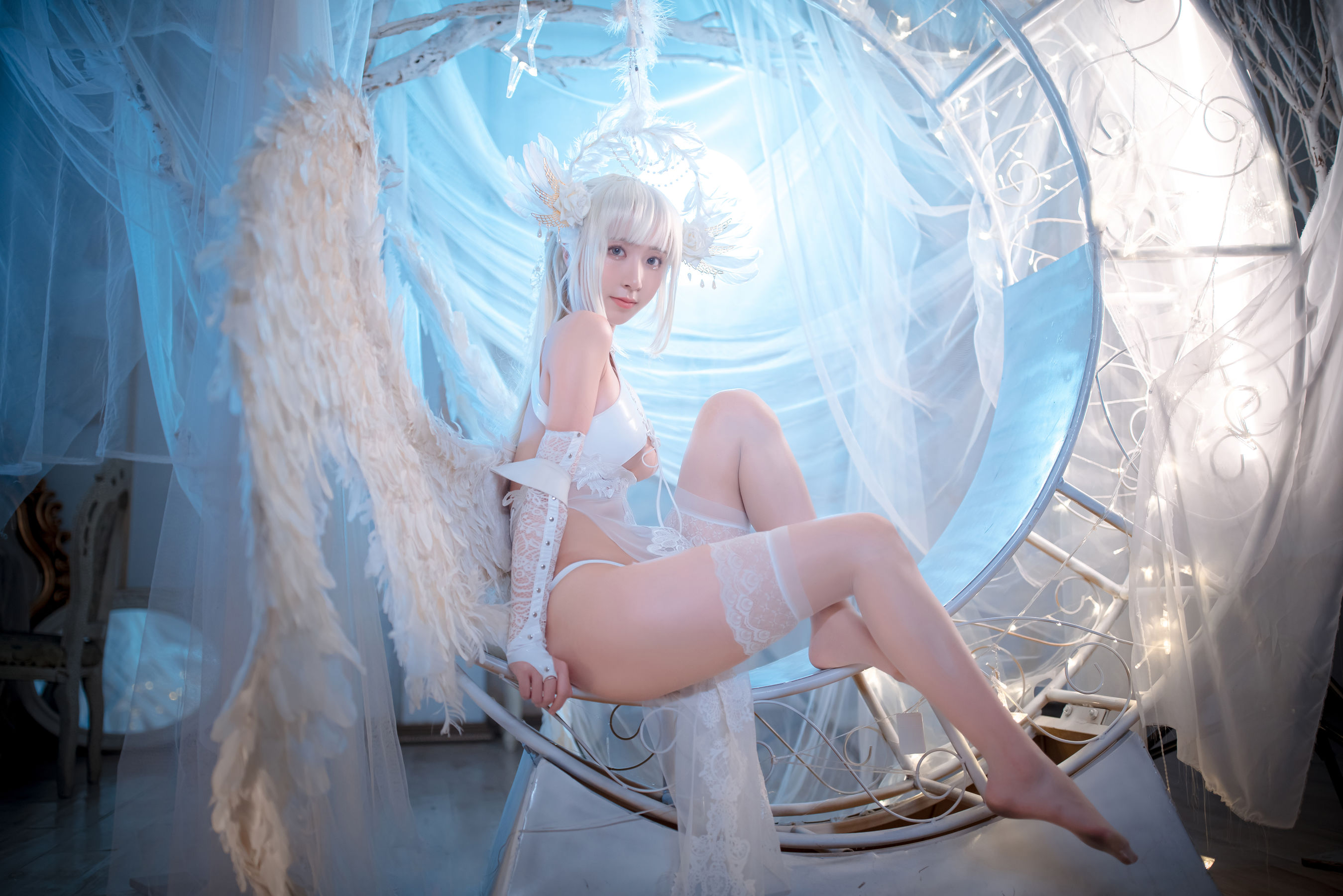 人气Coser黑川 - 天使-图45