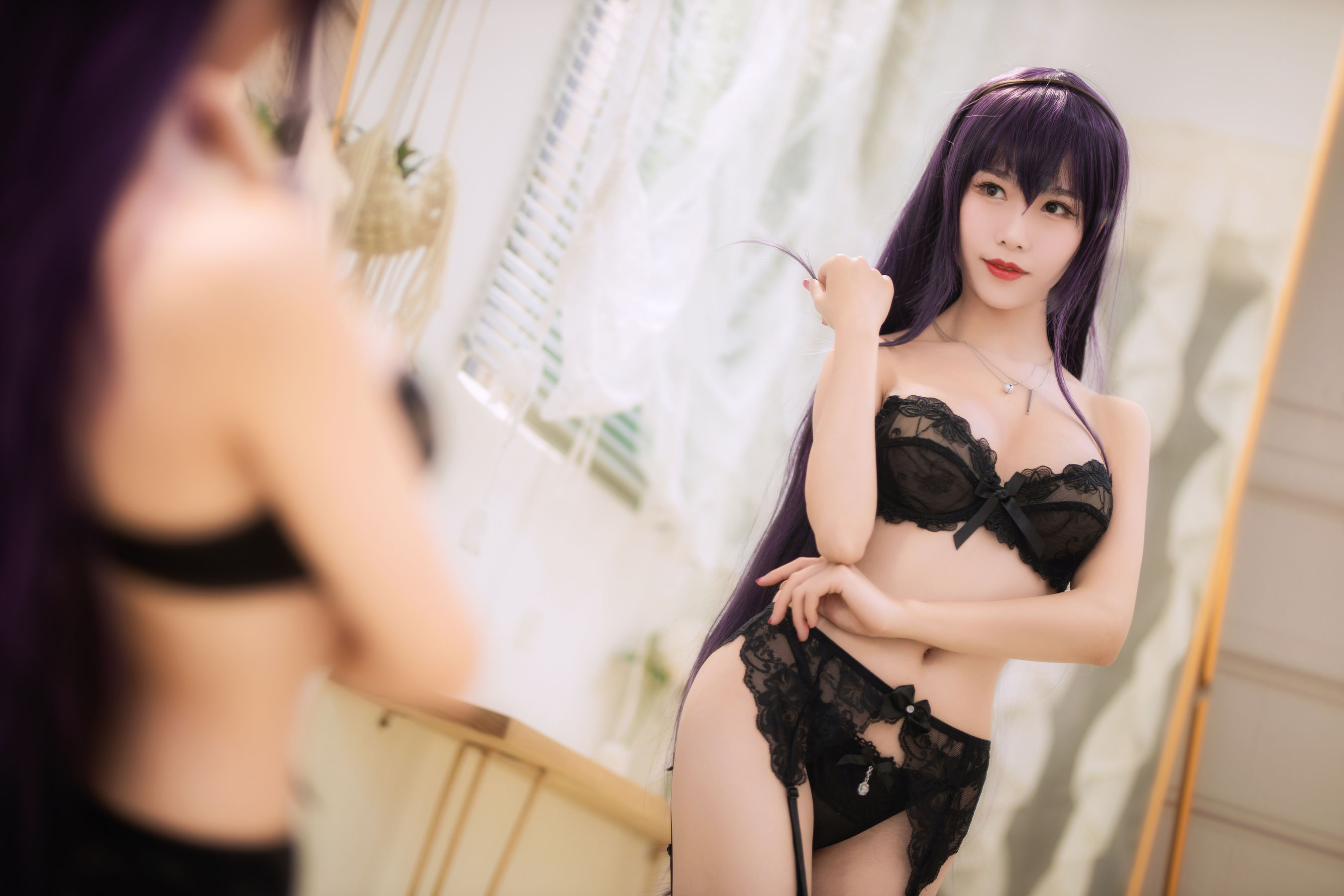 抖娘-利世 - 霞之丘诗羽 内衣-图3