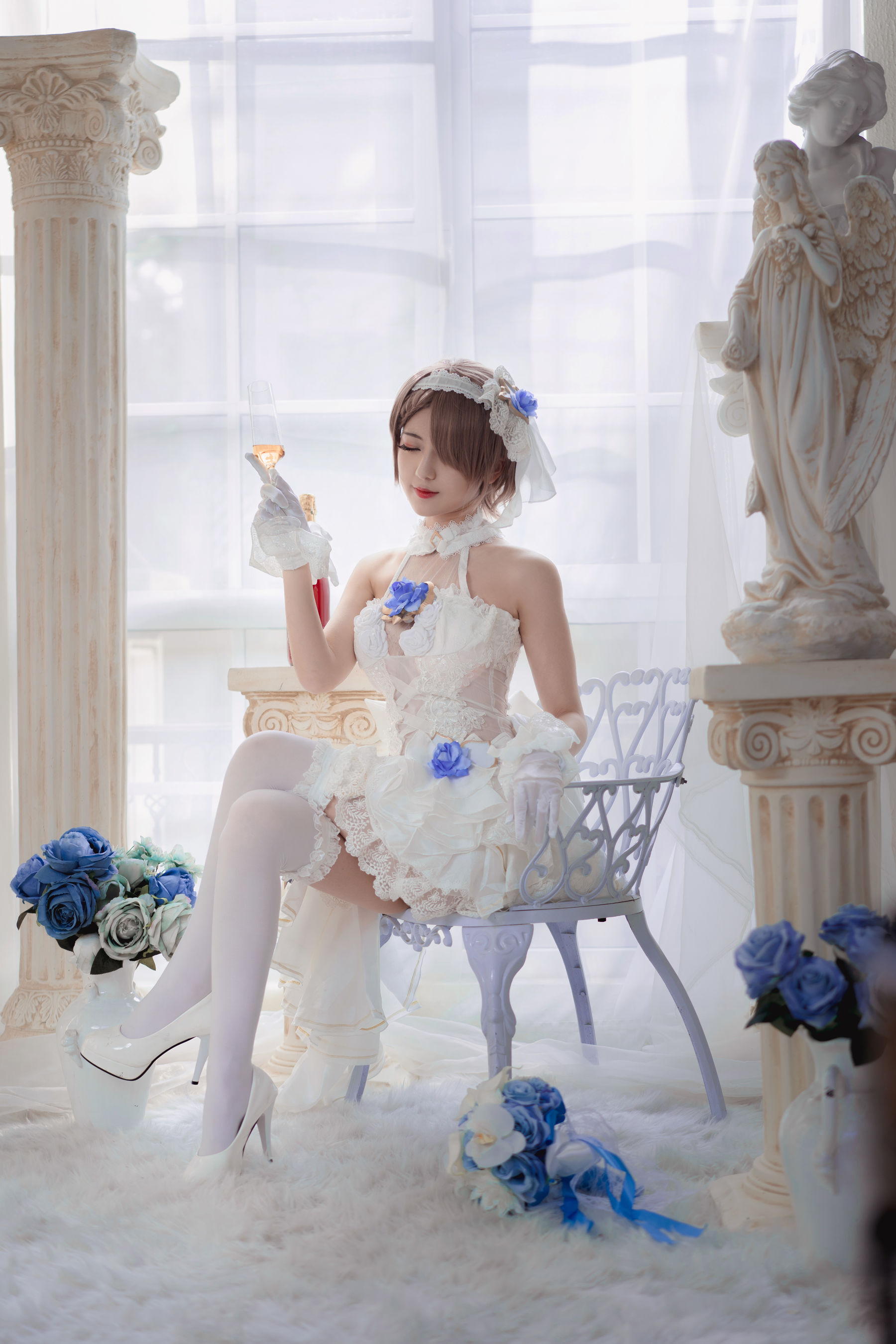 小姐姐弥音音ww - 丽塔 花嫁-图9