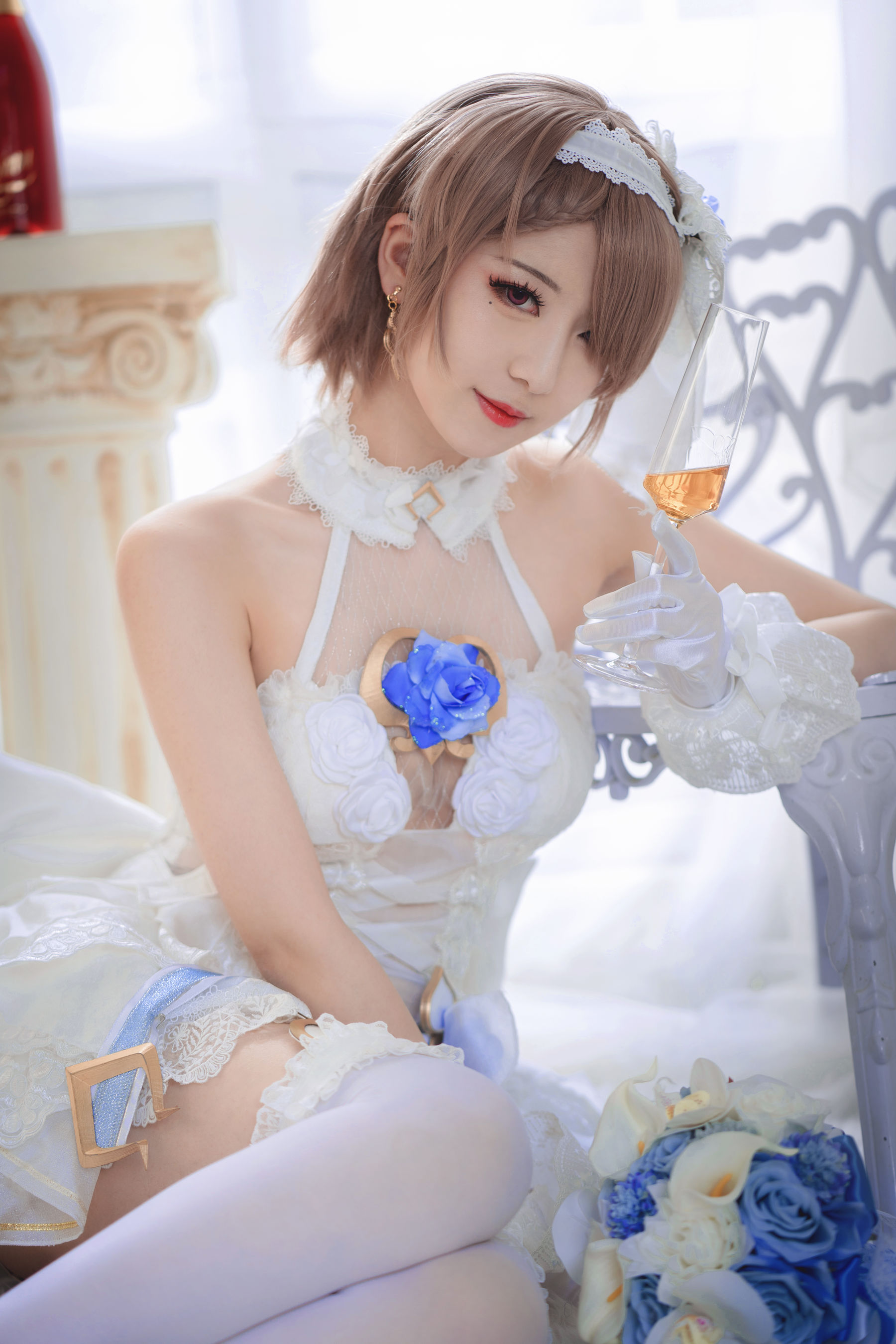 小姐姐弥音音ww - 丽塔 花嫁-图13