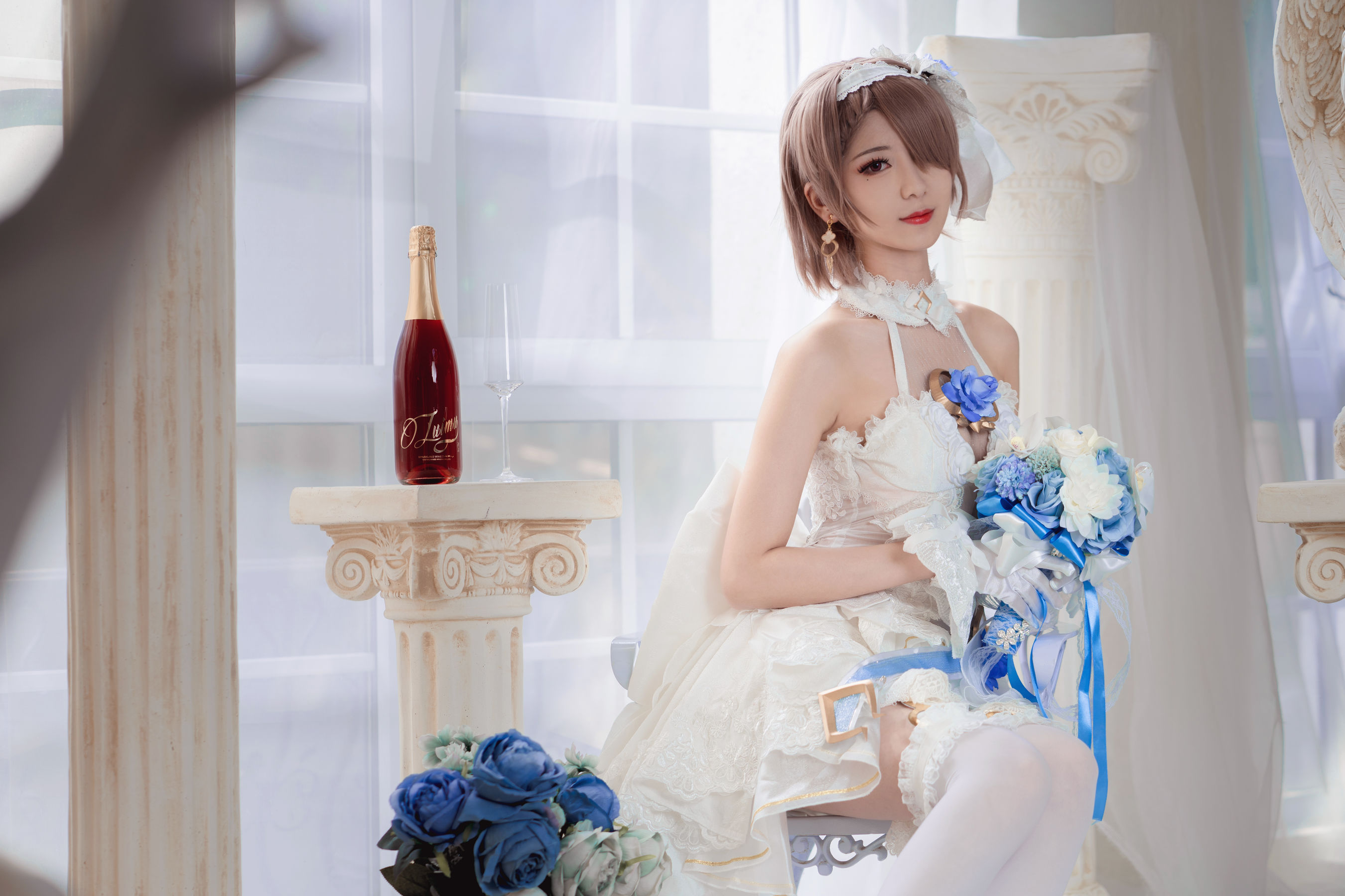 小姐姐弥音音ww - 丽塔 花嫁-图5