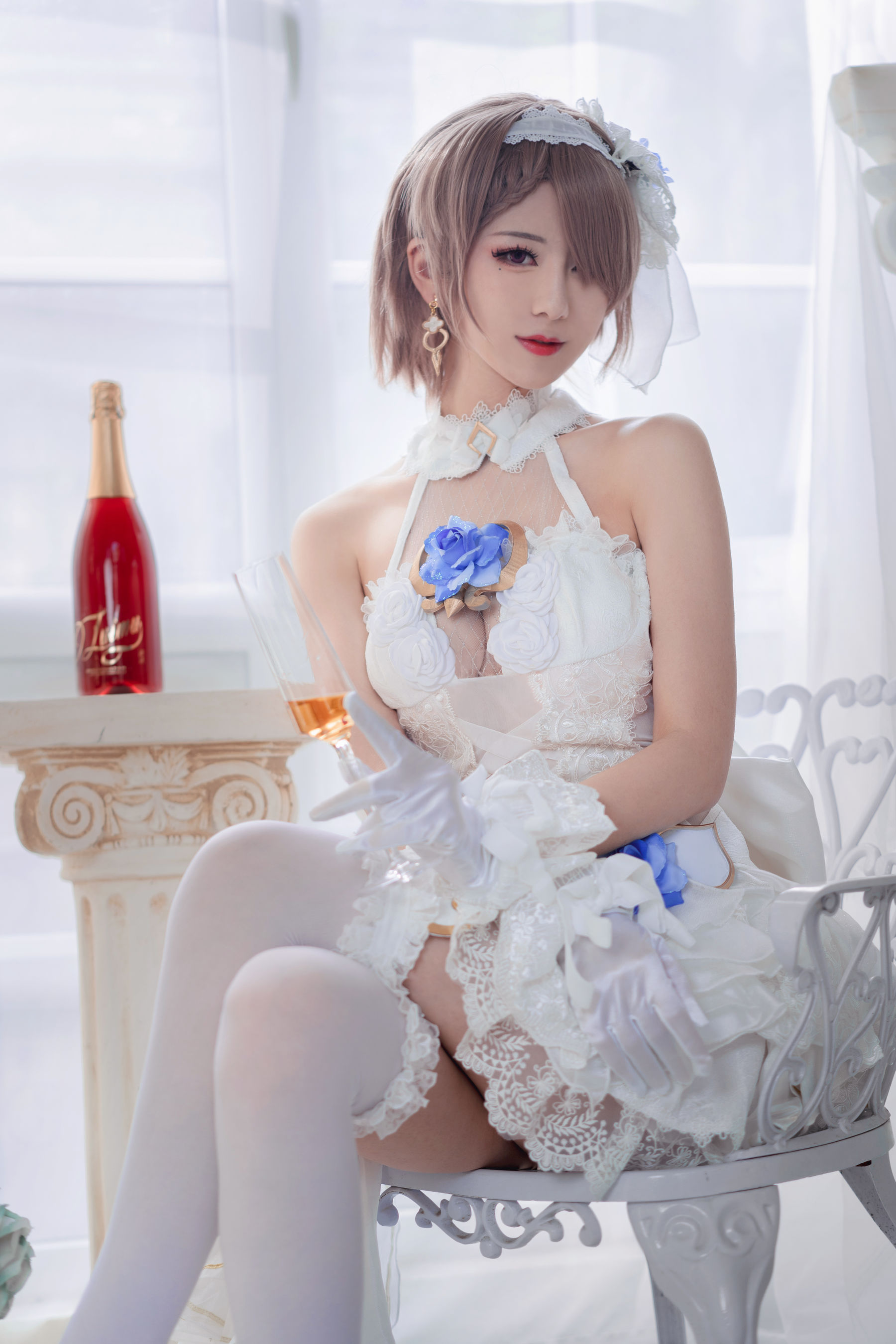 小姐姐弥音音ww - 丽塔 花嫁-图8