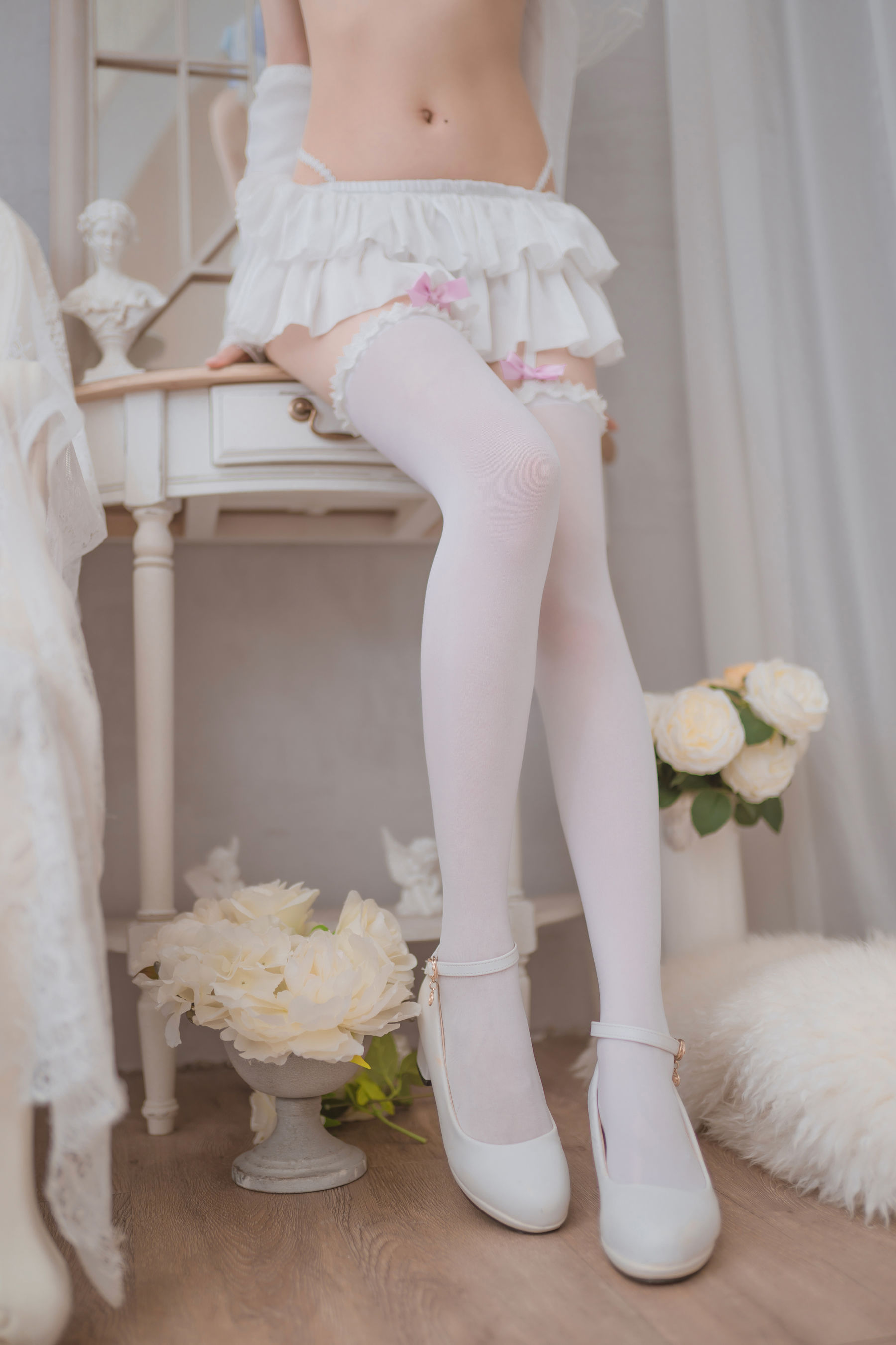 萌系小姐姐木绵绵OwO - 蕾姆婚纱-图10