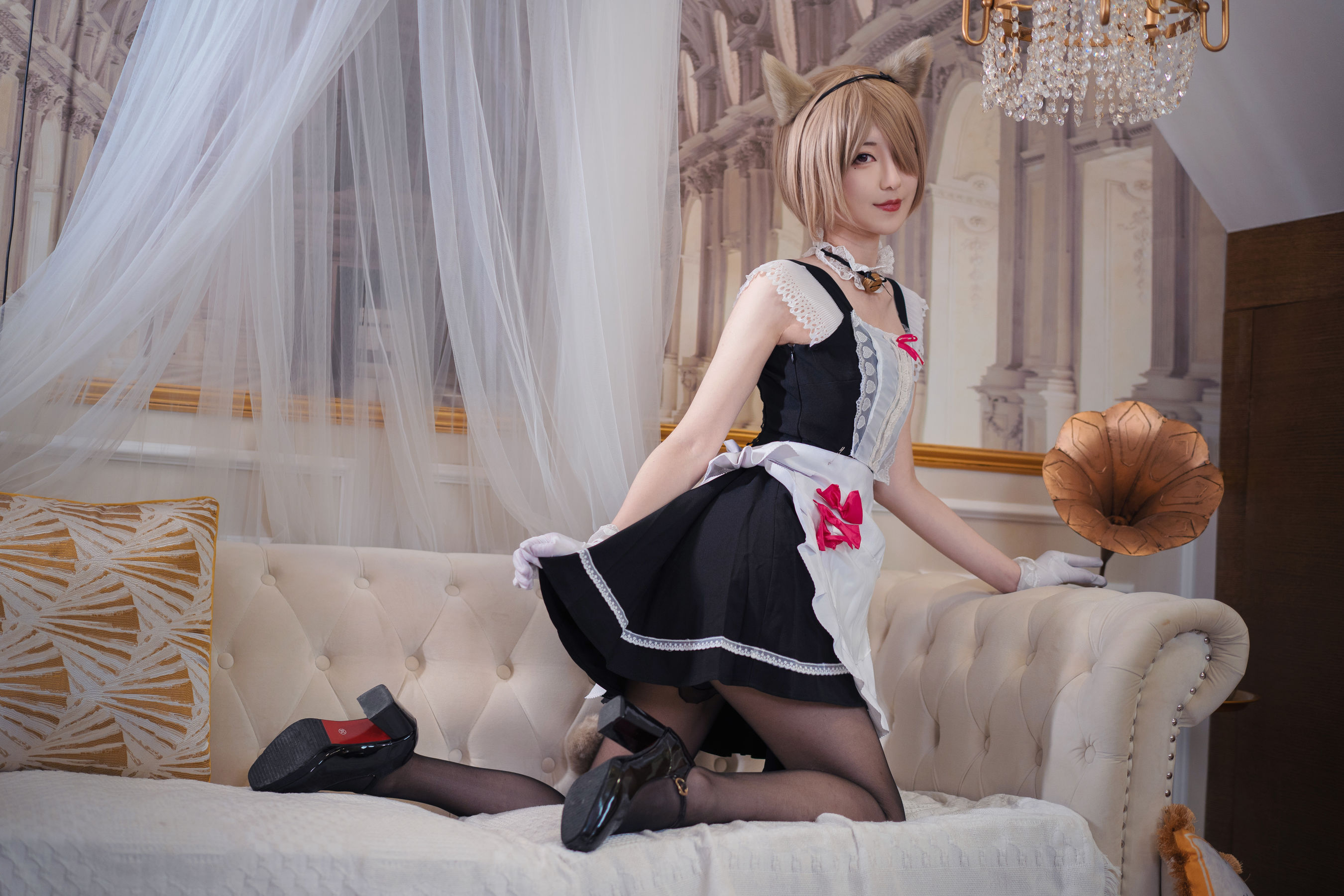 小姐姐弥音音ww - 丽塔 女仆-图33