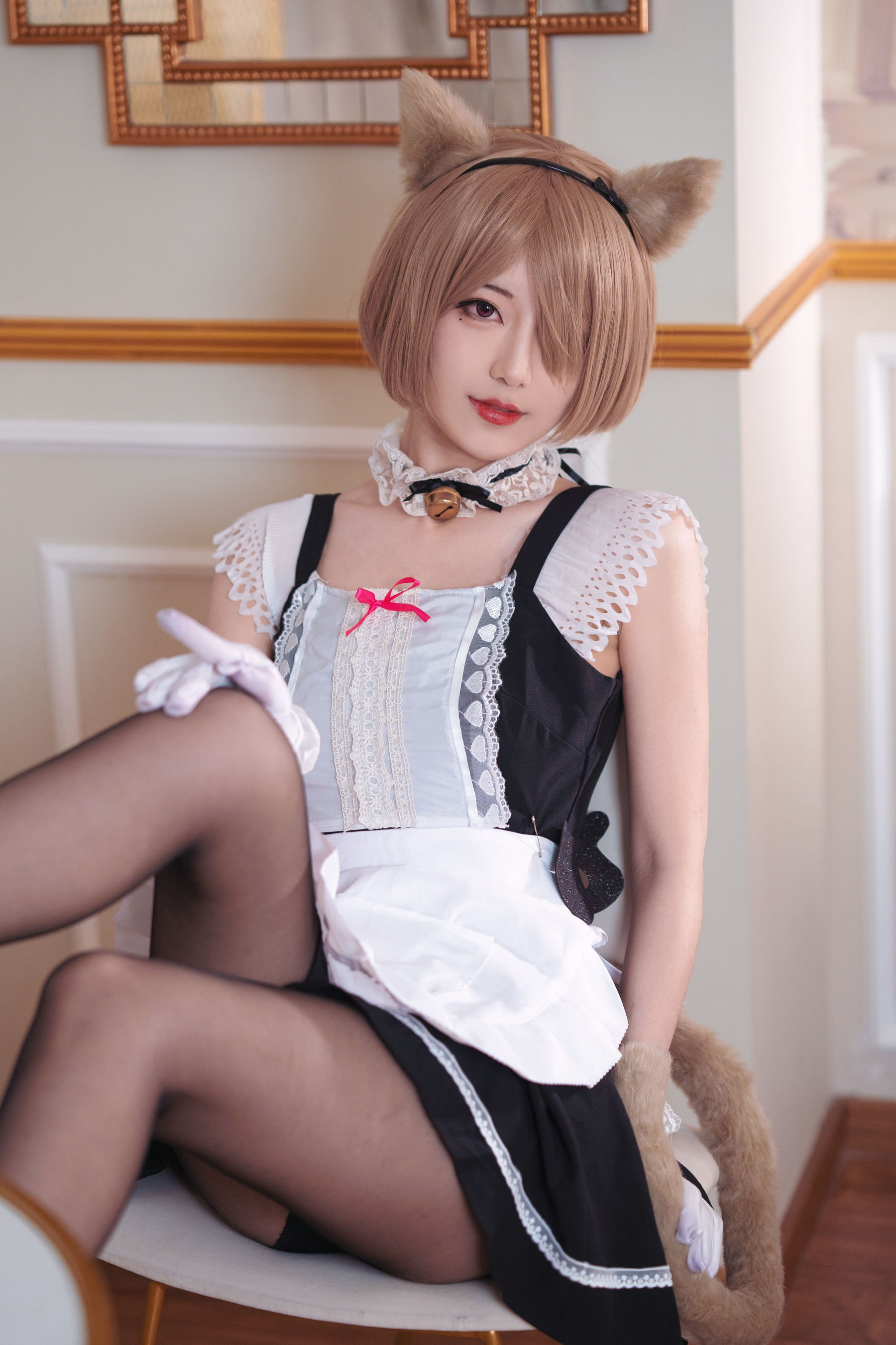 小姐姐弥音音ww - 丽塔 女仆-图4