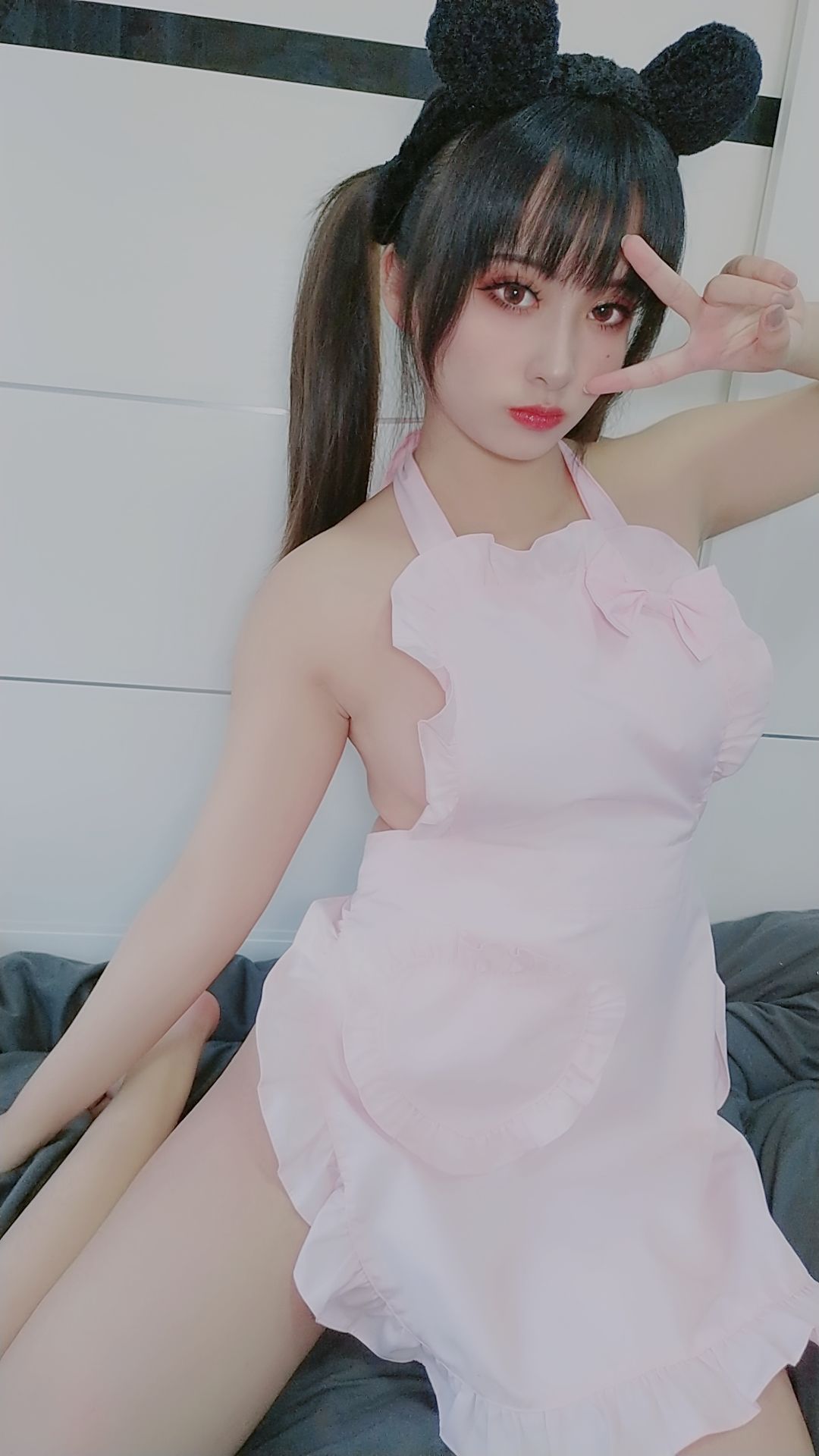 动漫博主洛璃LoLiSAMA - 猫咪围裙-图1