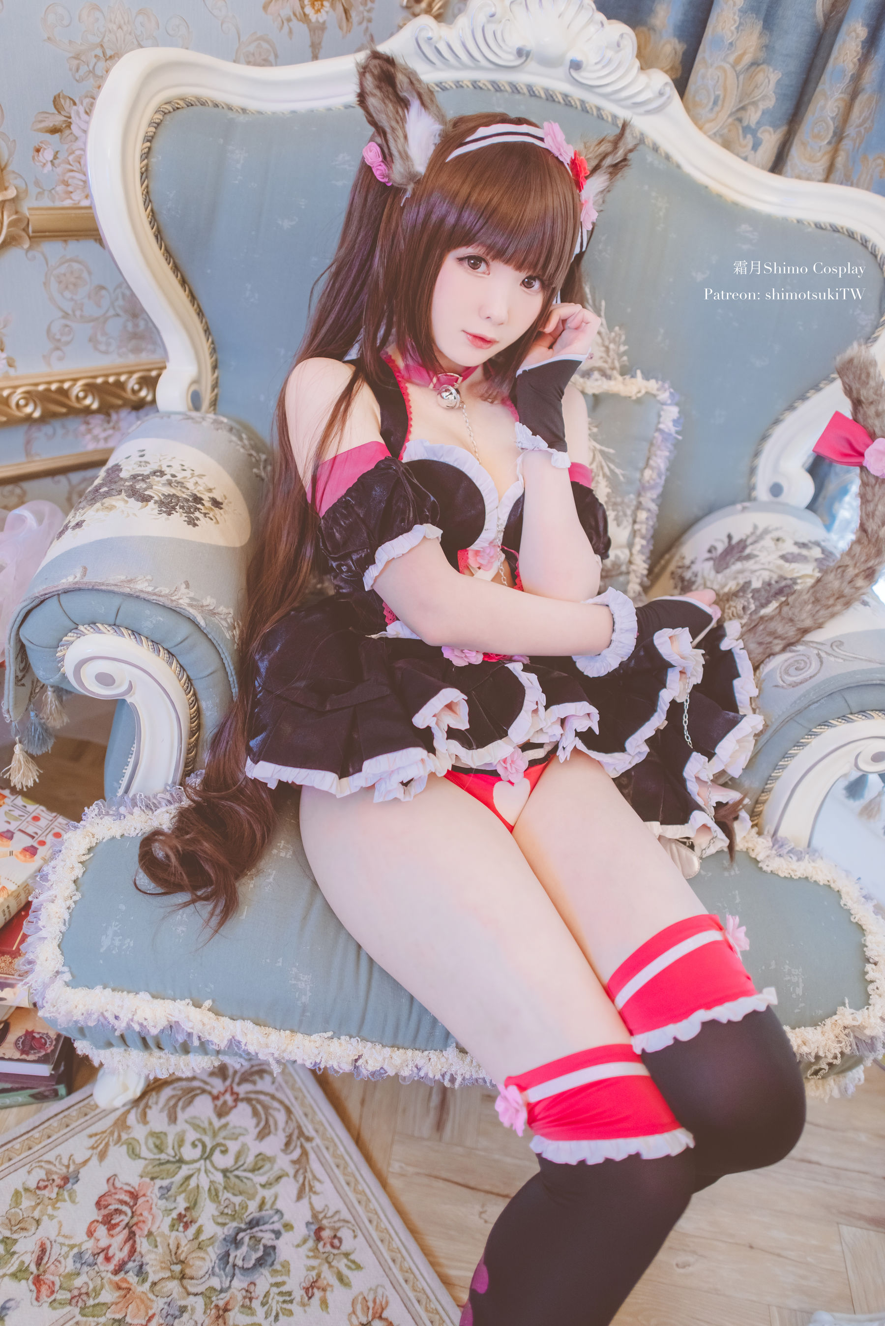 微博妹纸霜月shimo - 巧克力-图2