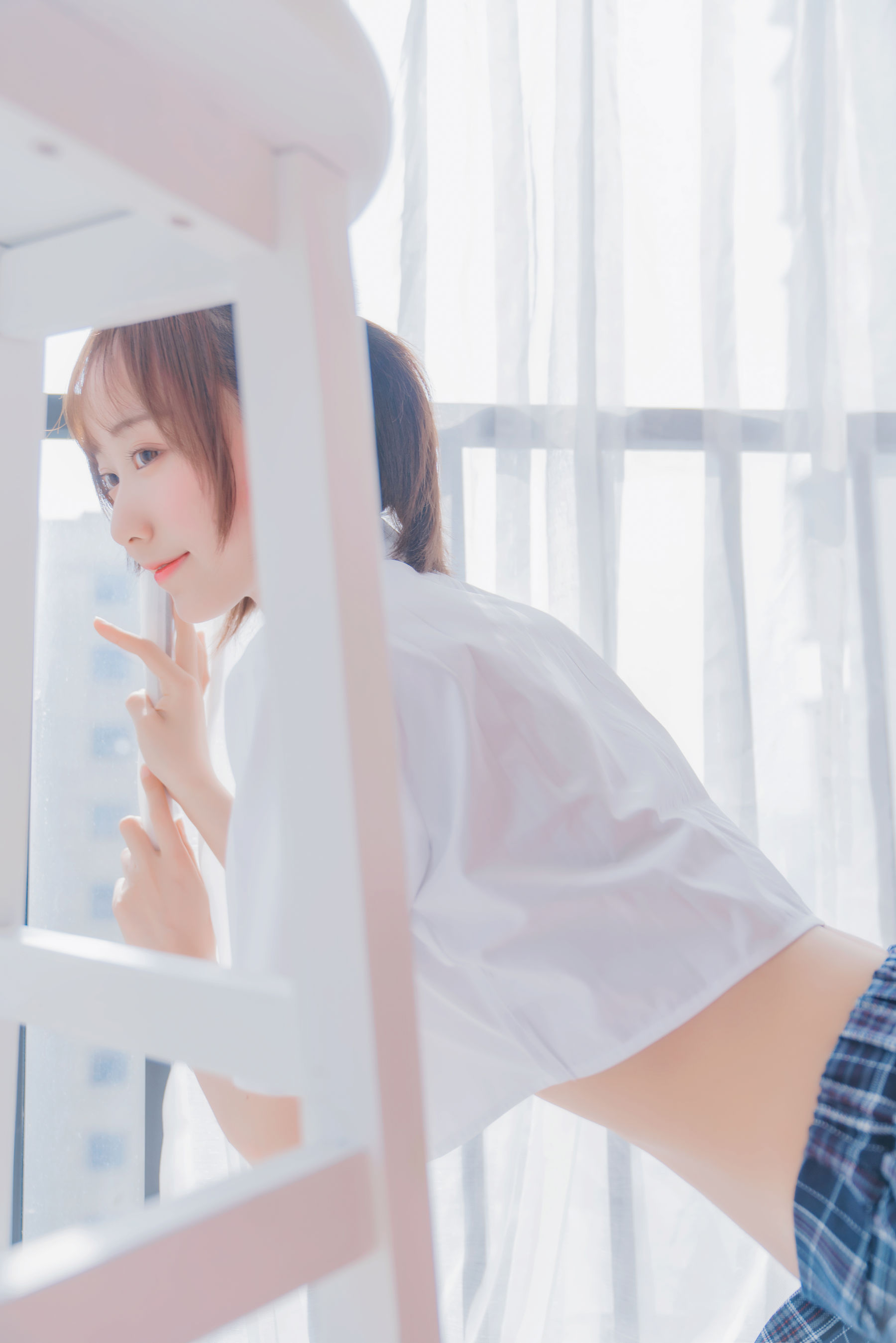 萌系小姐姐木绵绵OwO - 怀中猫-图9